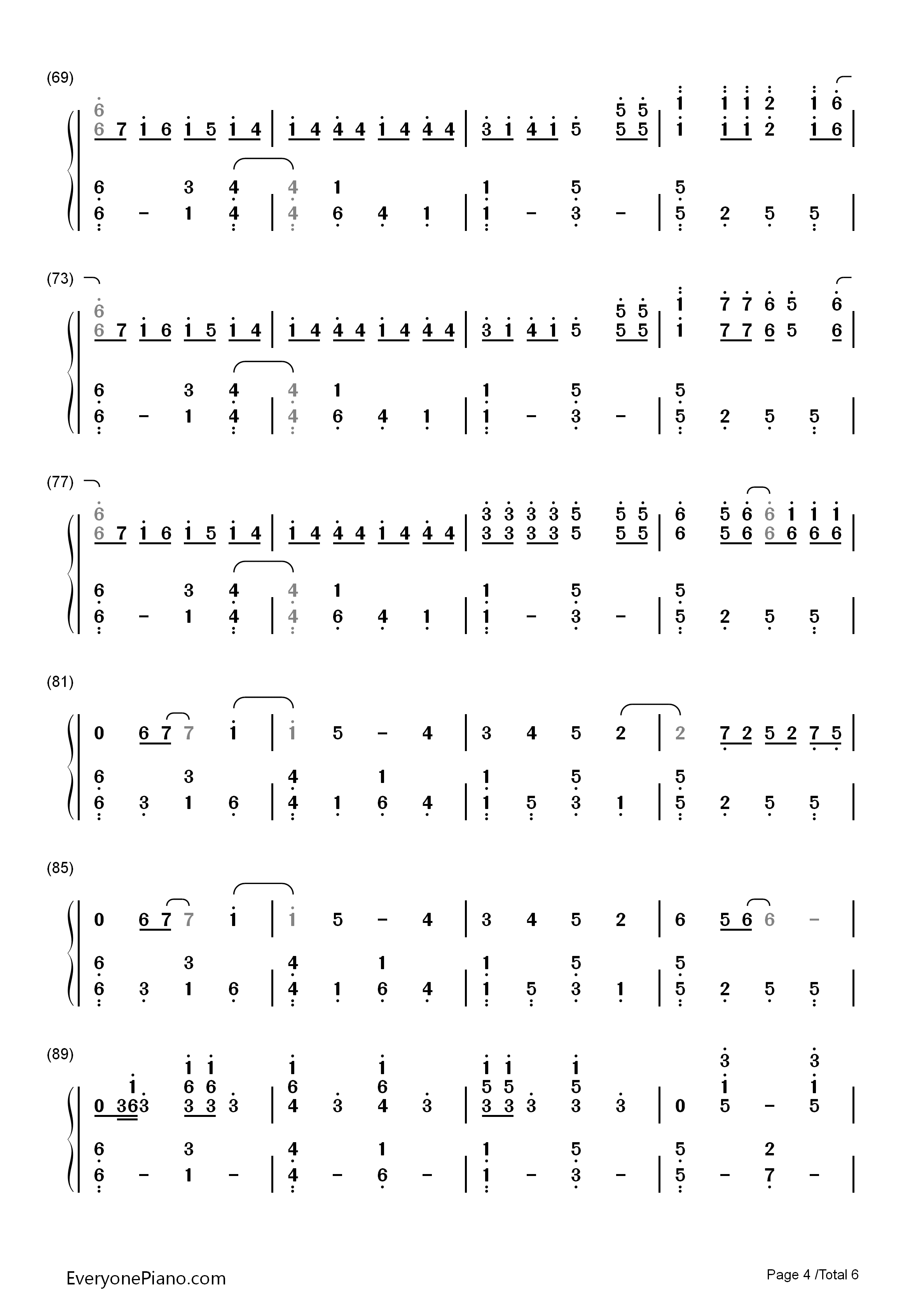 Hall_of_Fame钢琴简谱_The_Script_ft._will.i.am演唱