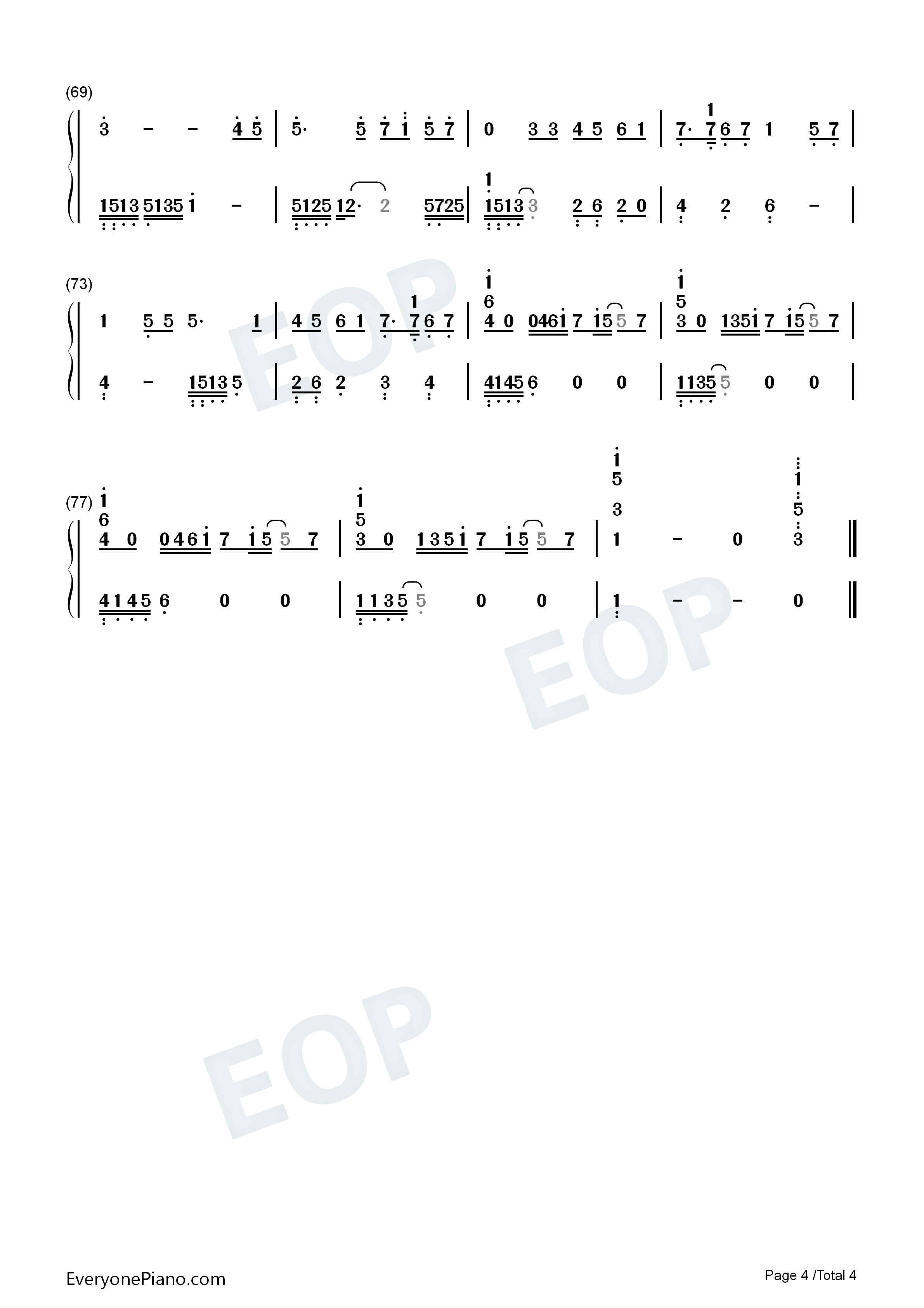 Key_to_My_Heart钢琴简谱_倉木麻衣演唱