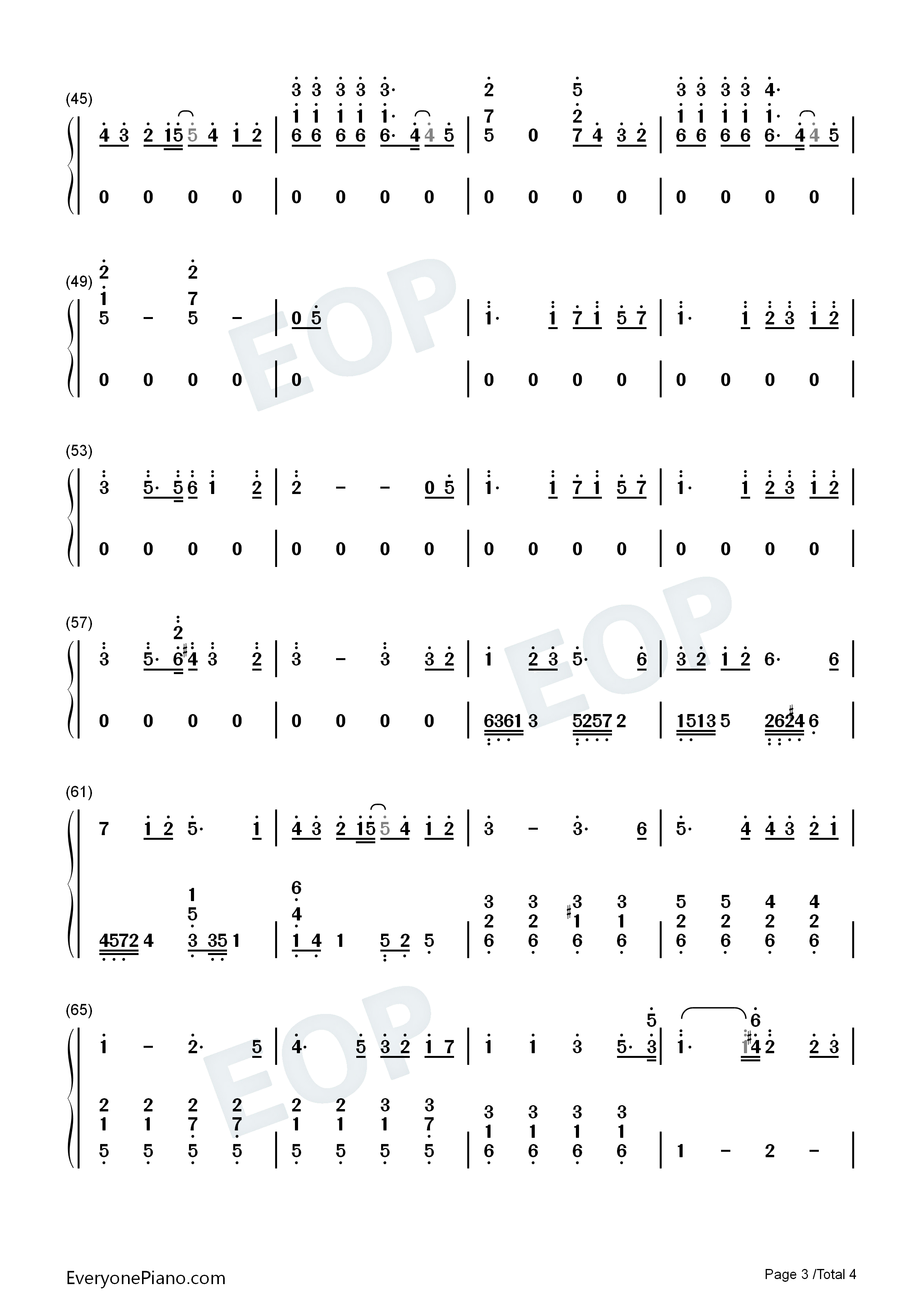 Key_to_My_Heart钢琴简谱_倉木麻衣演唱