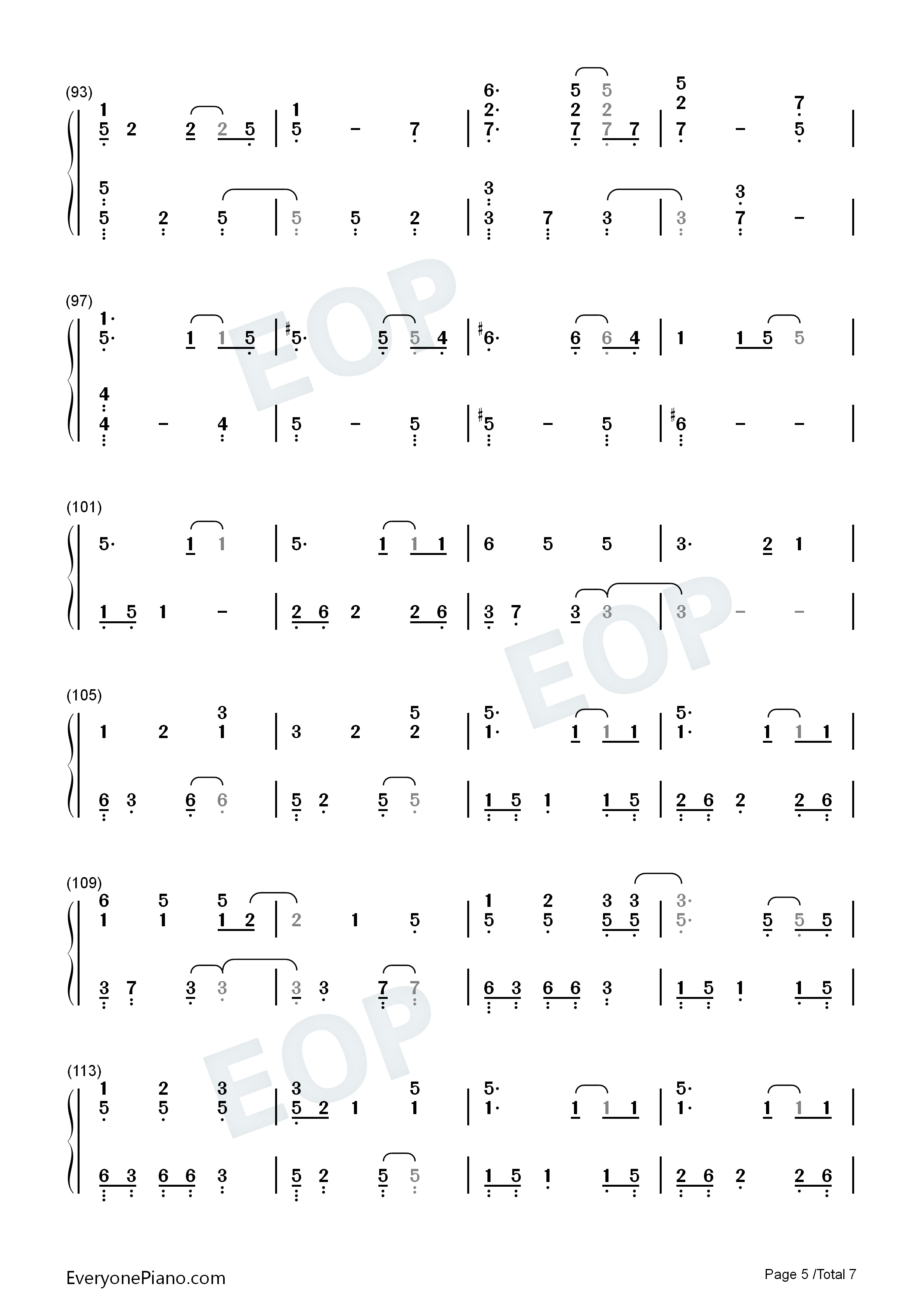 You_and_Me钢琴简谱_Lifehouse演唱