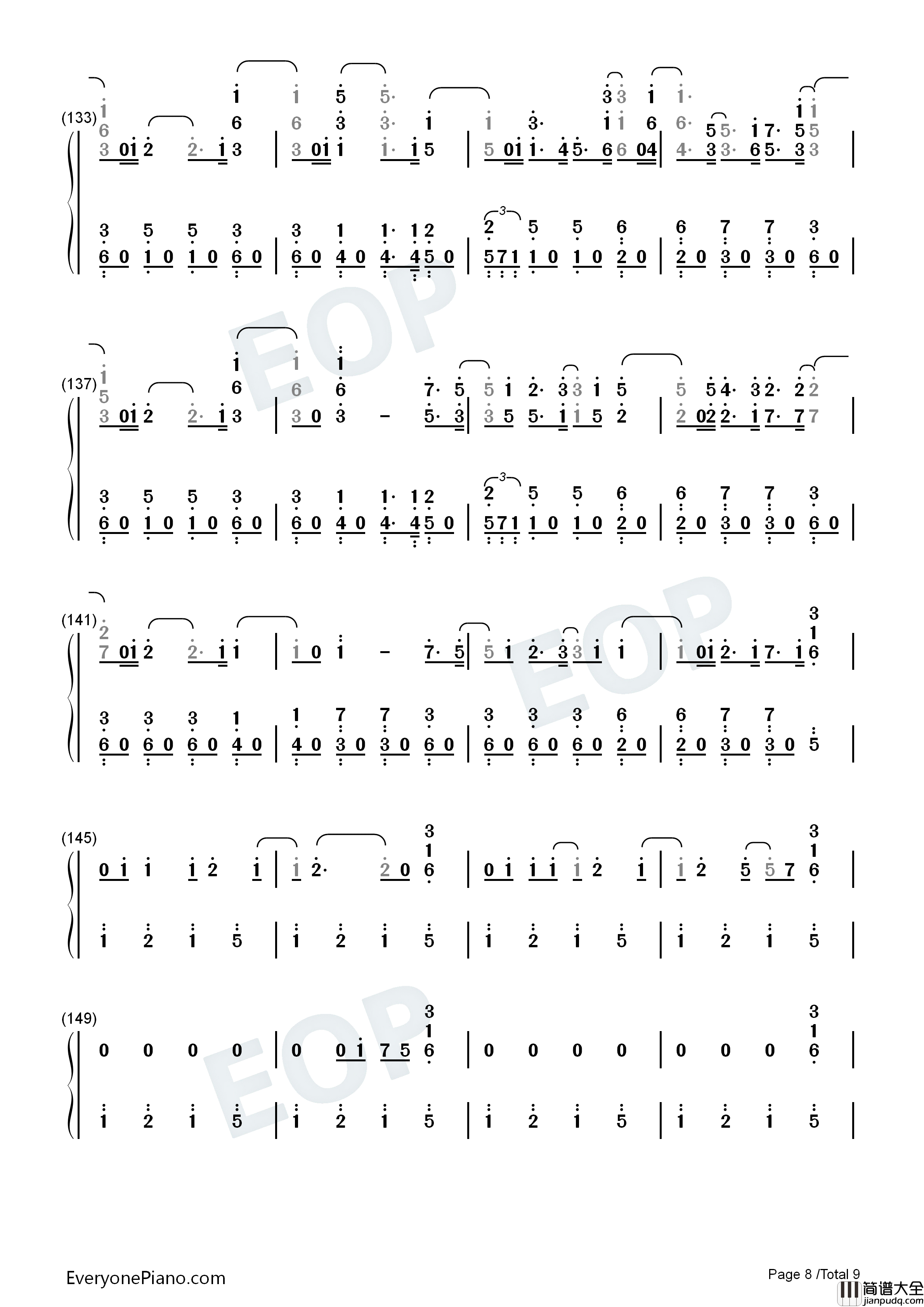 深海のリトルクライ钢琴简谱_土岐麻子演唱