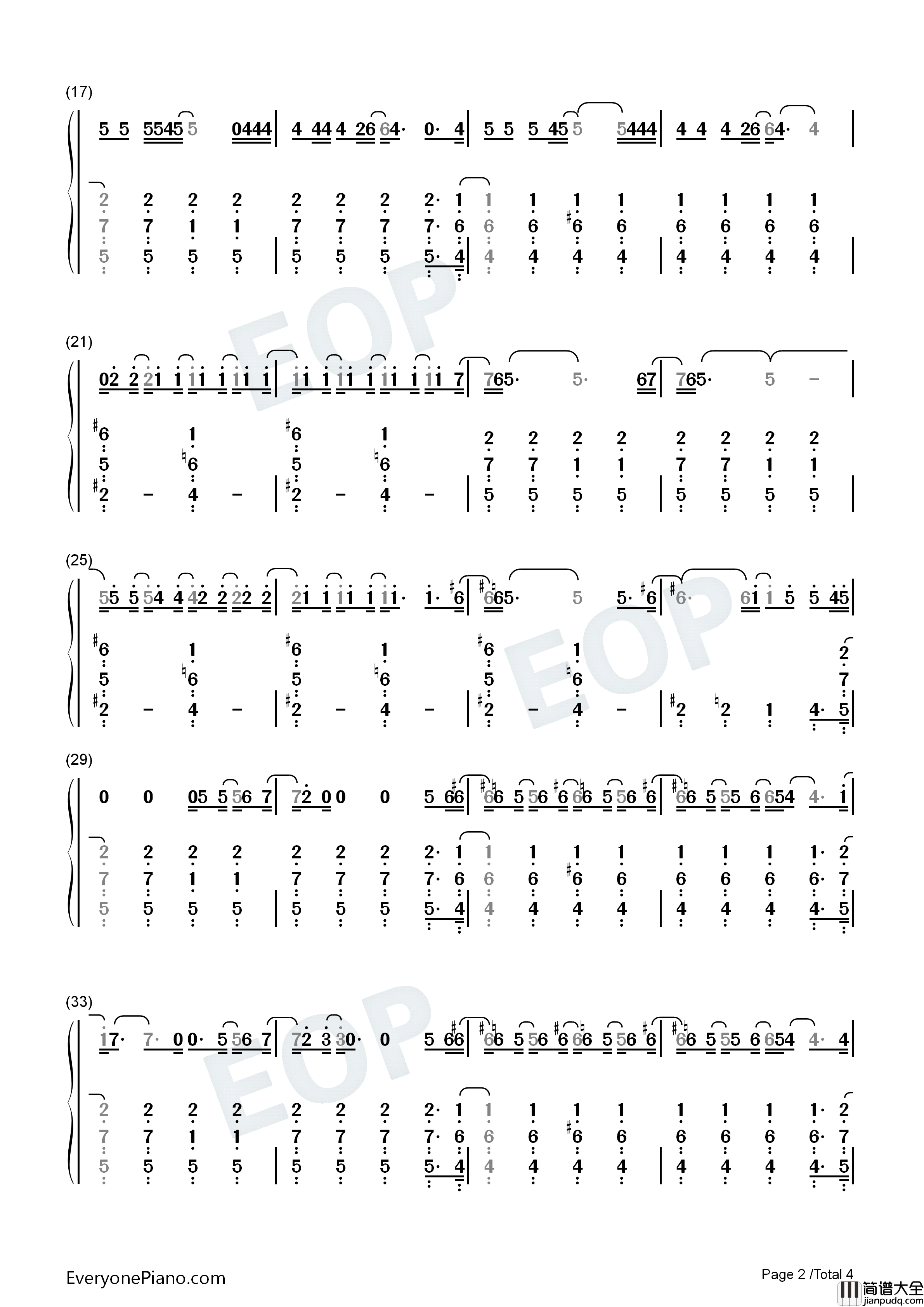 Take_Back_The_Night钢琴简谱_Justin_Timberlake演唱