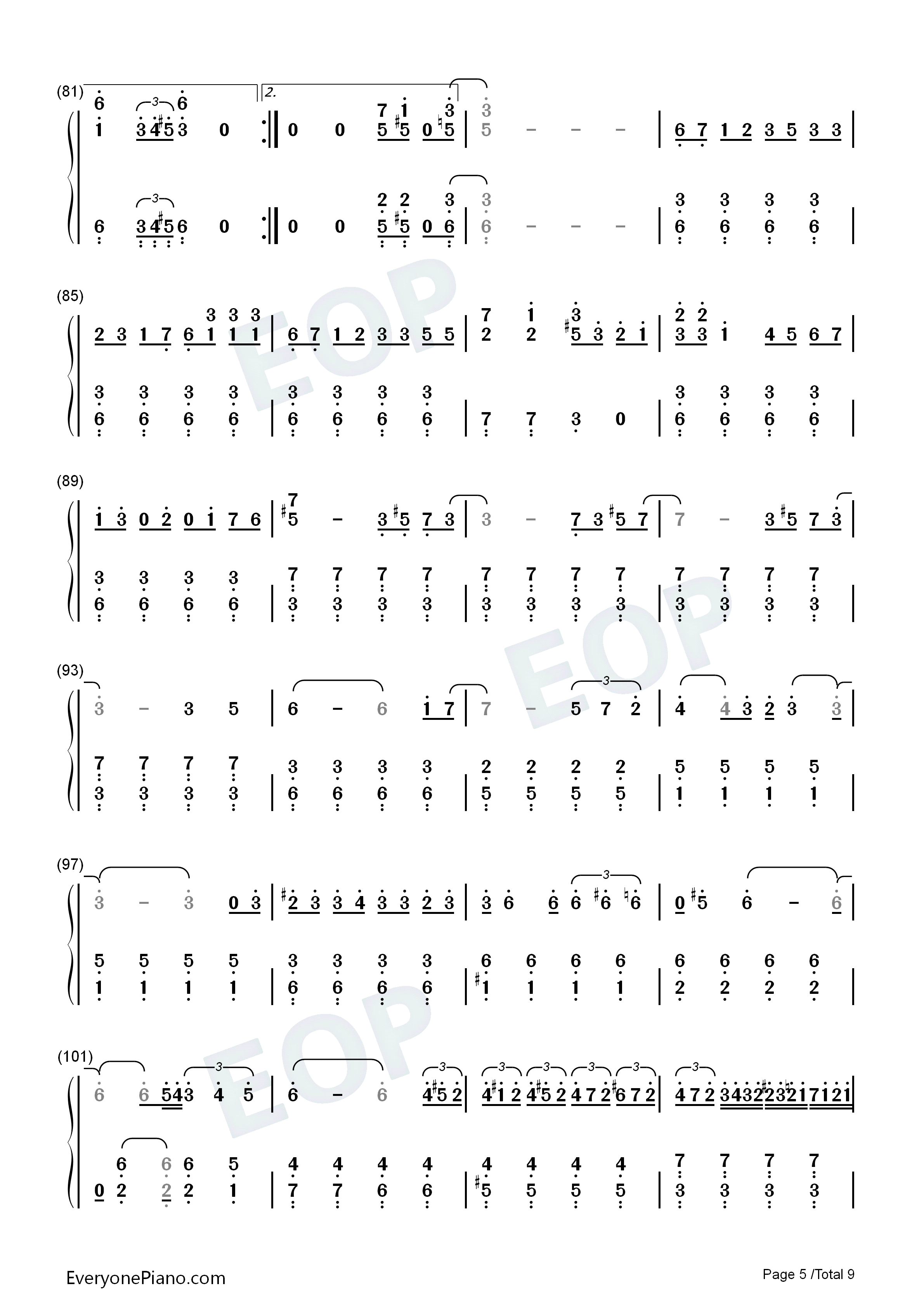 猛烈宇宙交响曲_第七楽章「无限の爱」钢琴简谱_ももいろクローバーZ_桃色幸运草Z演唱