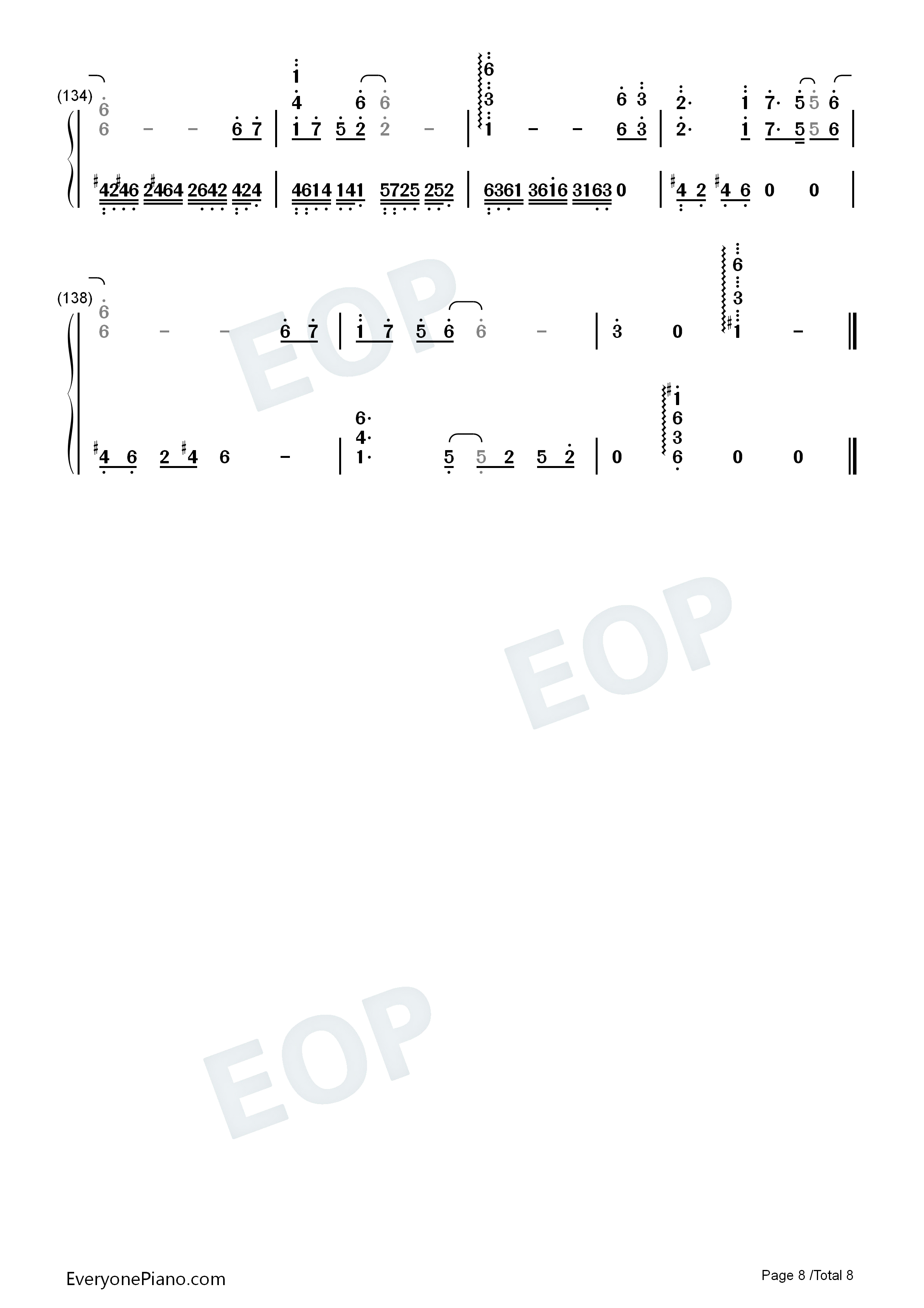 亡き王女の為のセプテット钢琴简谱_东方Project演唱