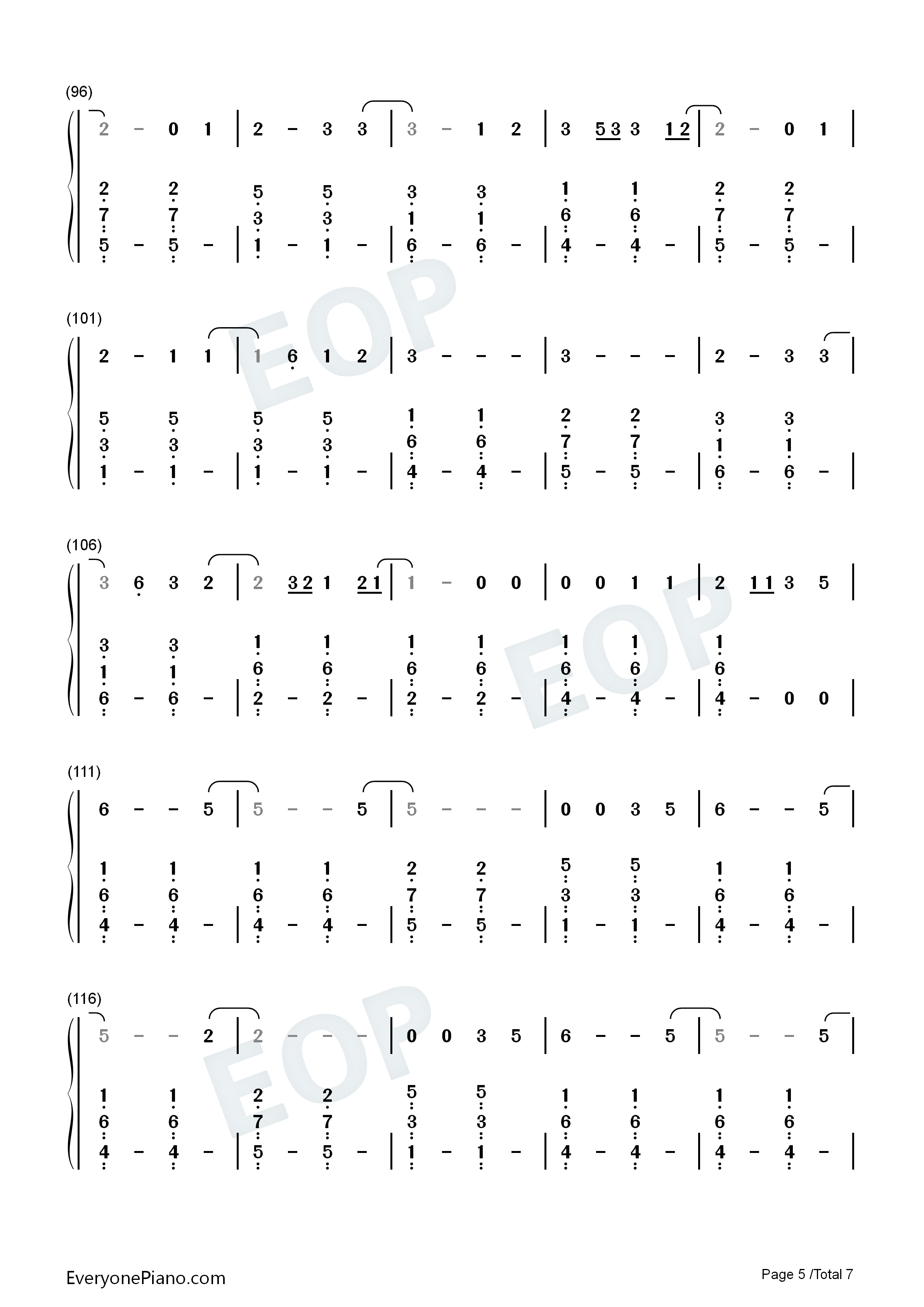 Irresistible钢琴简谱_One_Direction演唱