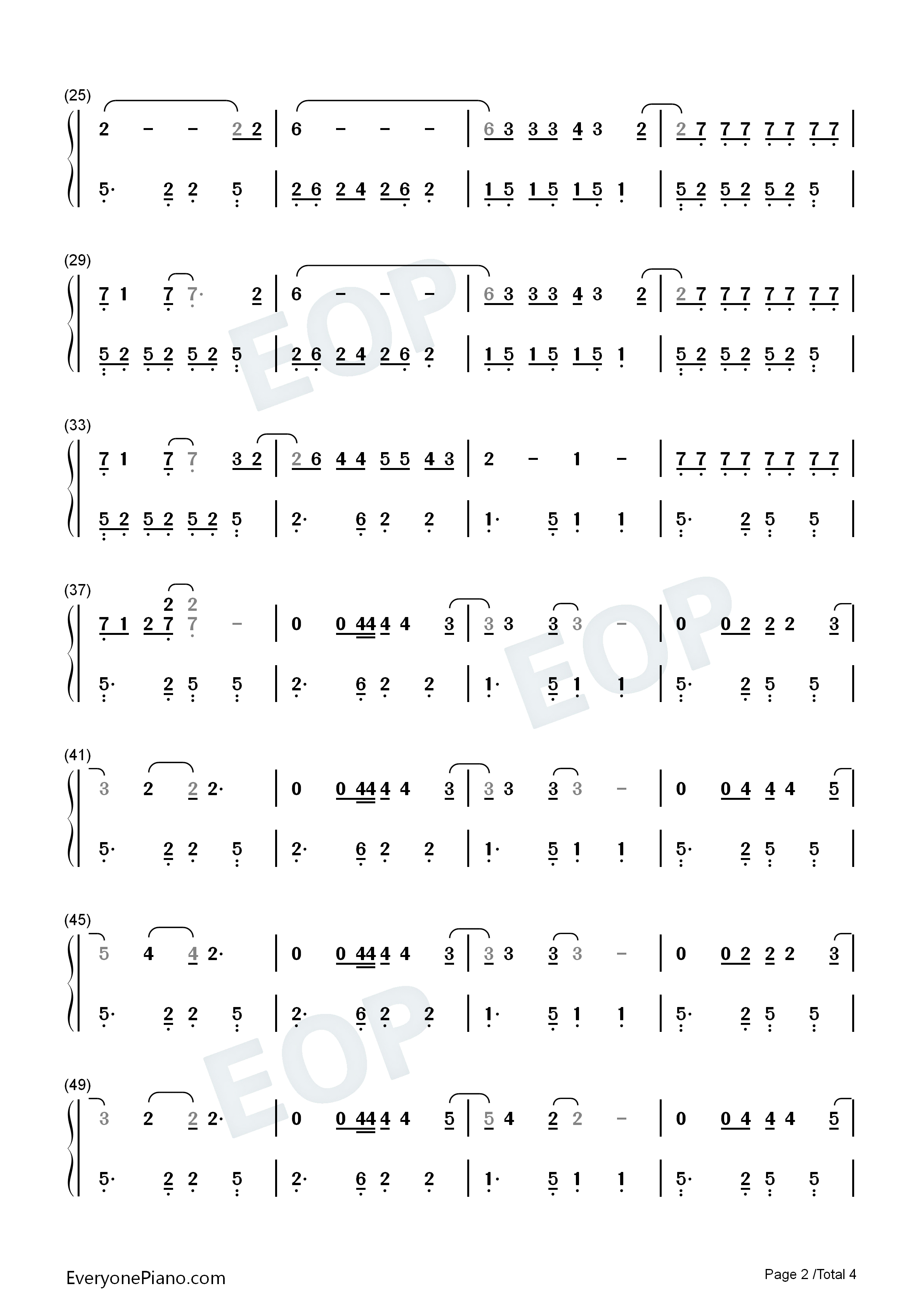 Wicked_Game钢琴简谱_Chris_Isaak演唱