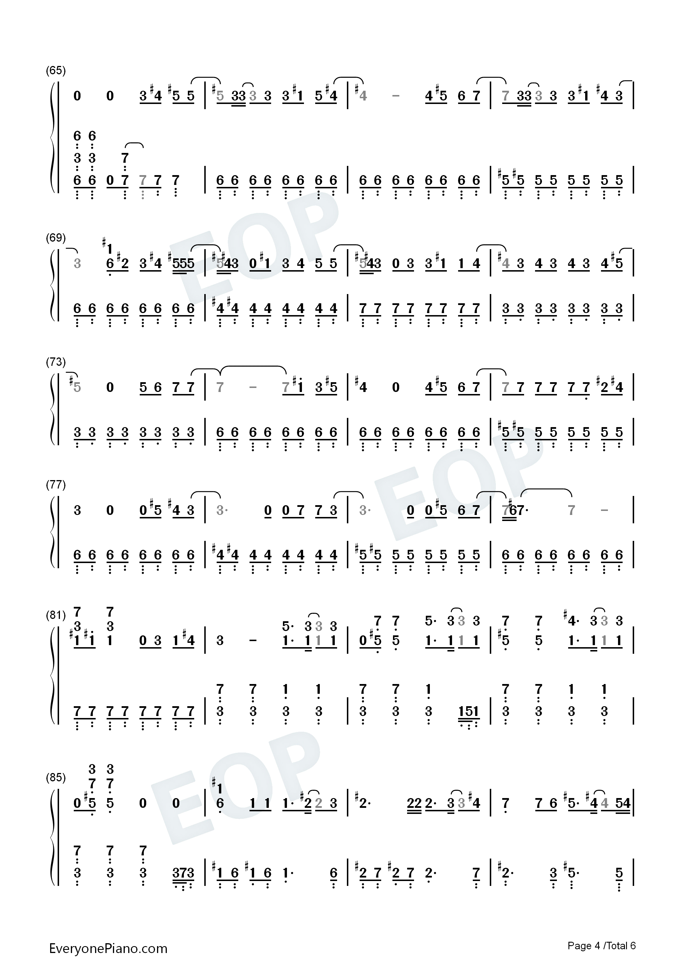 Good_Day钢琴简谱_IU演唱