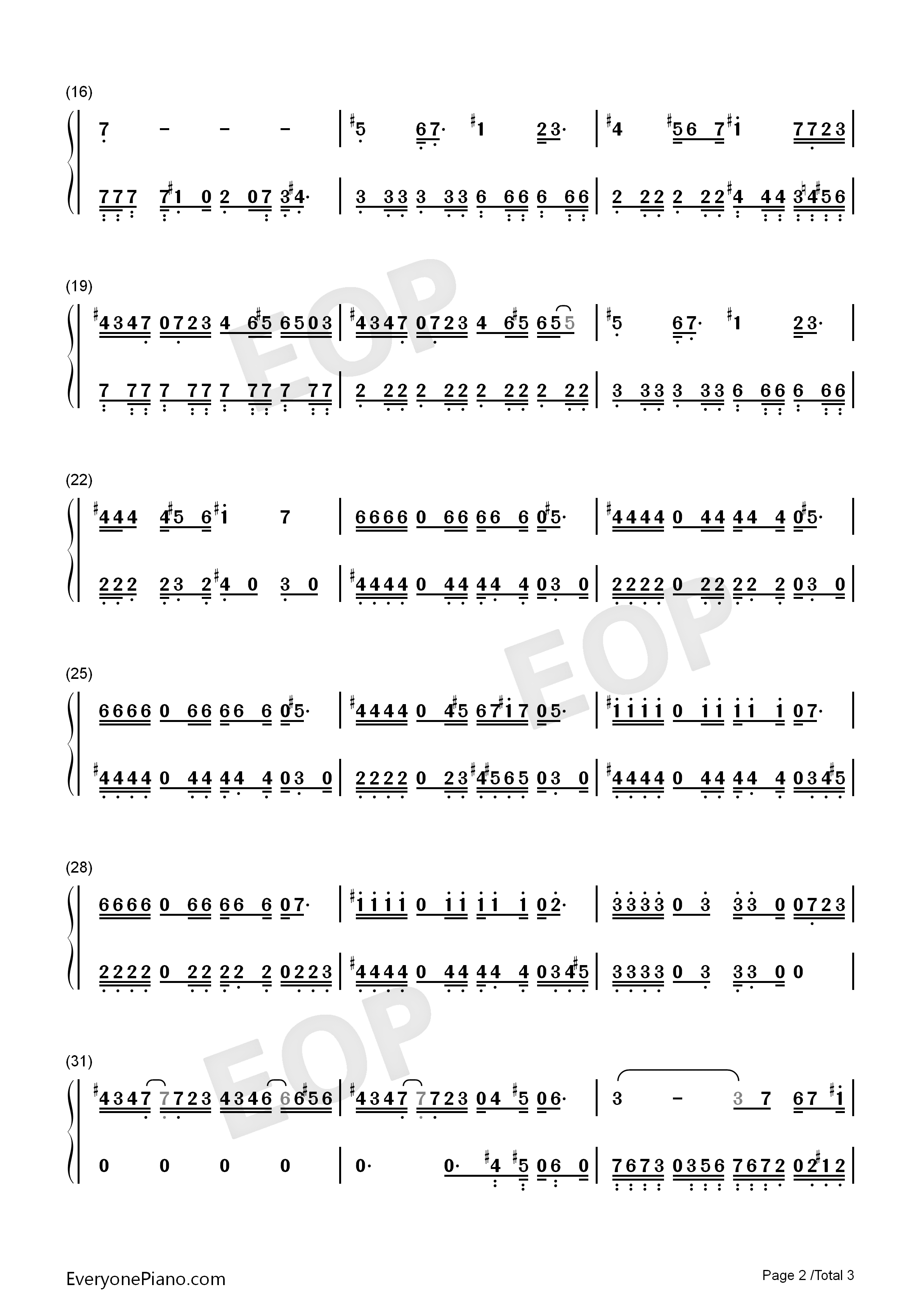 魂斗罗背景音乐钢琴简谱_未知演唱