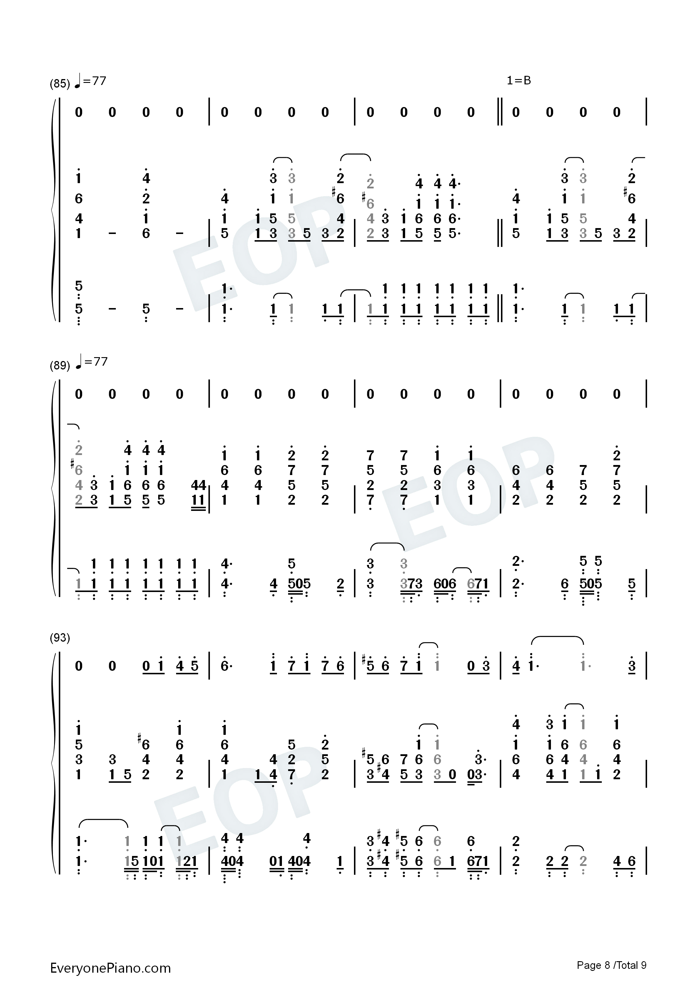 支え钢琴简谱_AKB48演唱