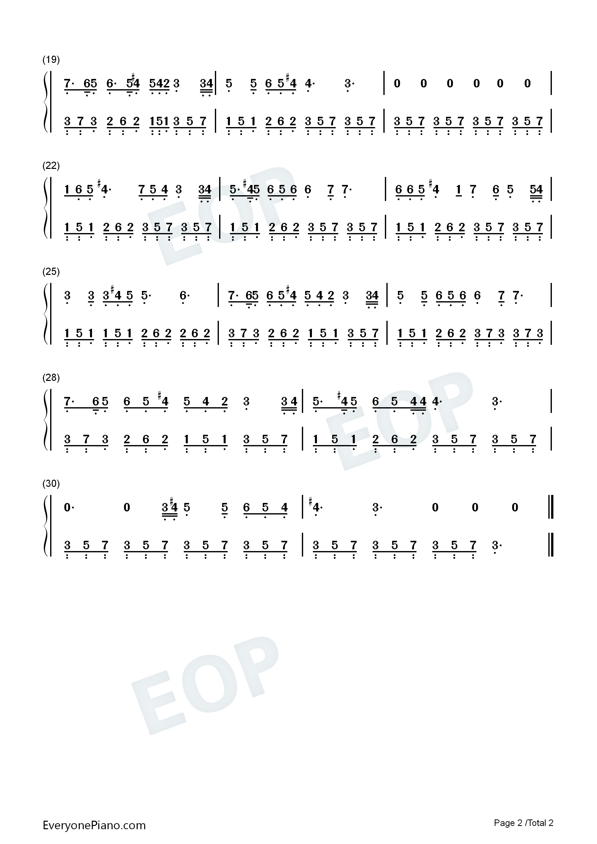 ラグスの镇魂歌钢琴简谱_Noria（元千岁）演唱