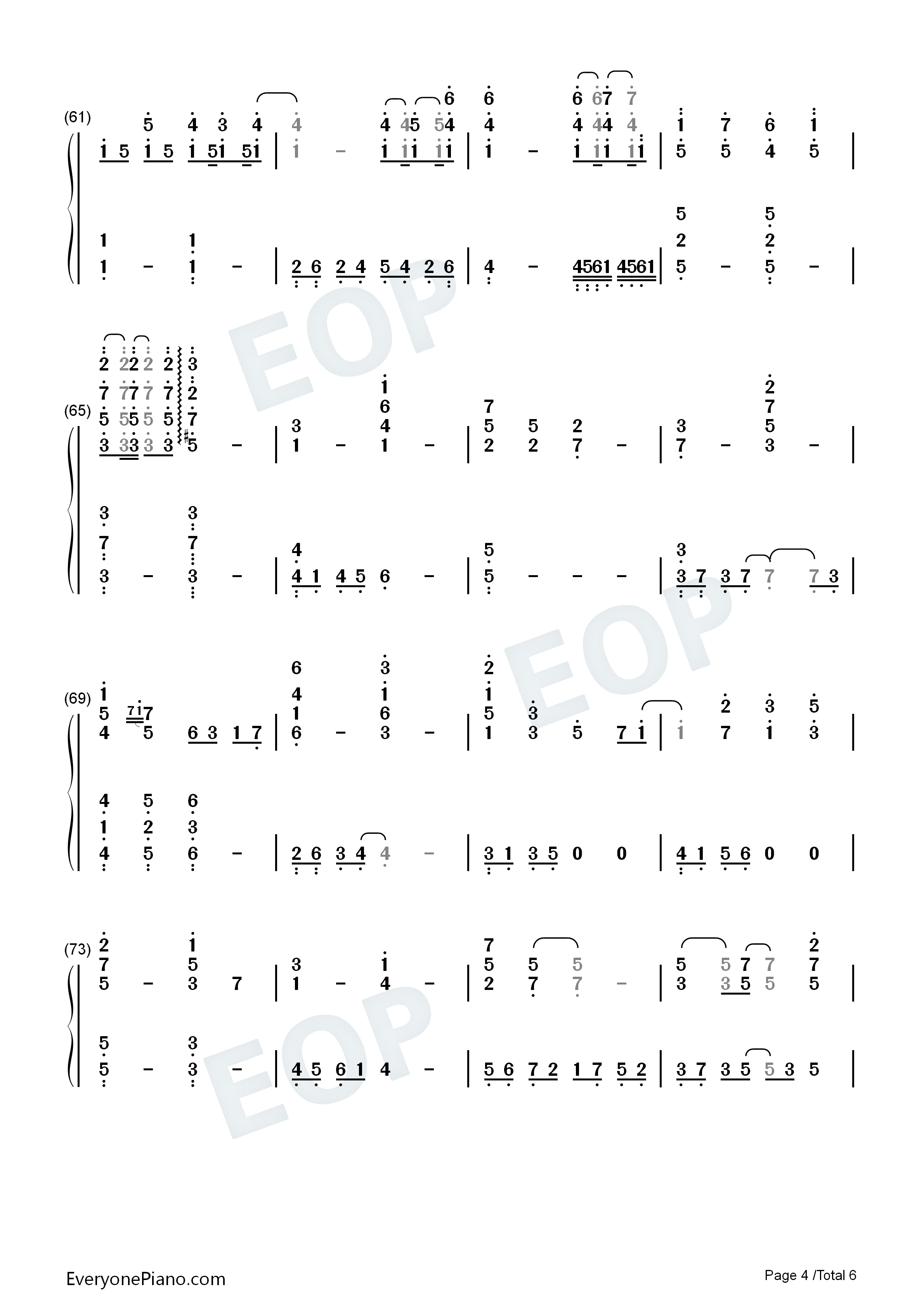 信仰は儚き人间の为に钢琴简谱_东方风神录演唱