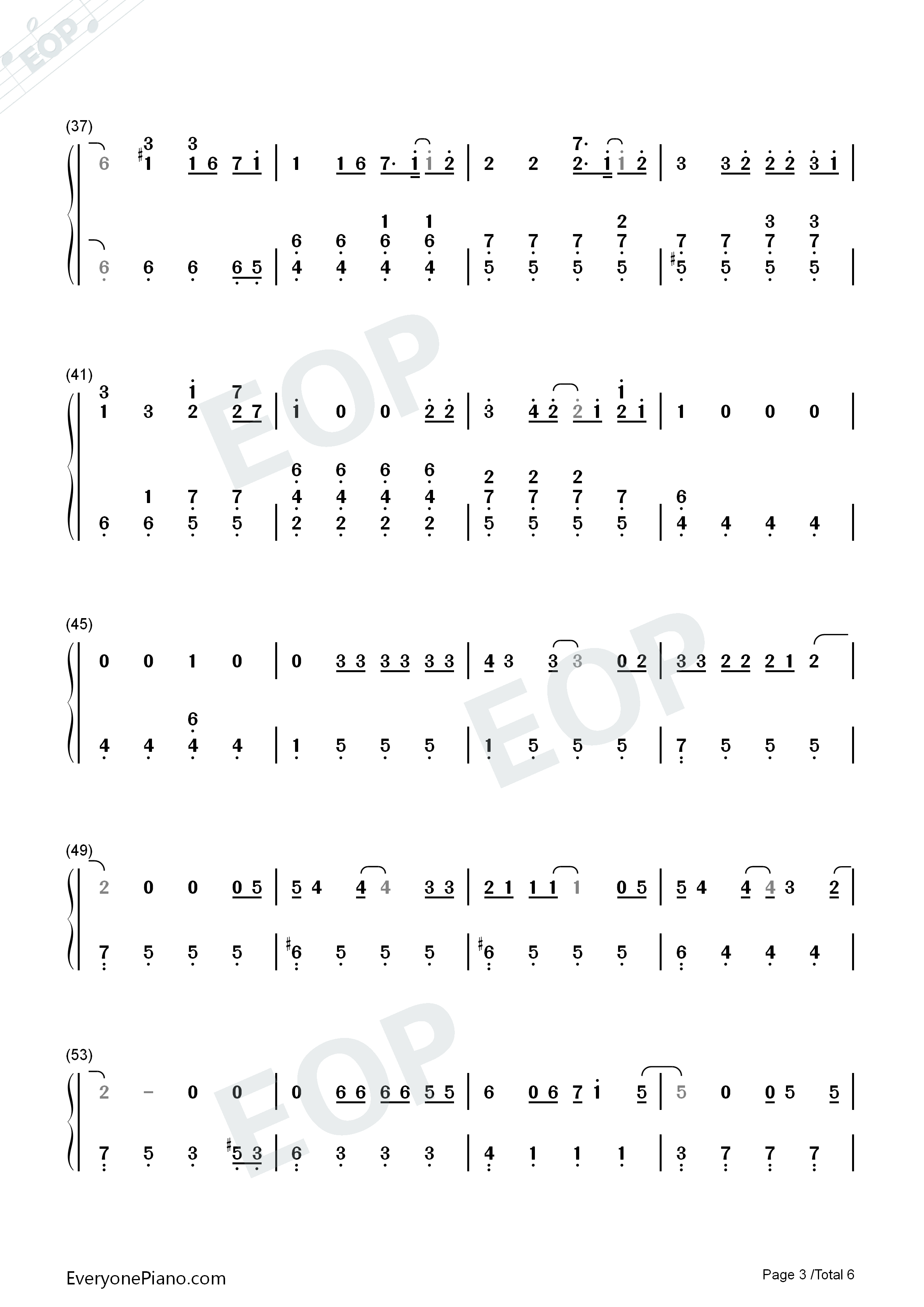 运命のルーレット廻して钢琴简谱_ZARD演唱