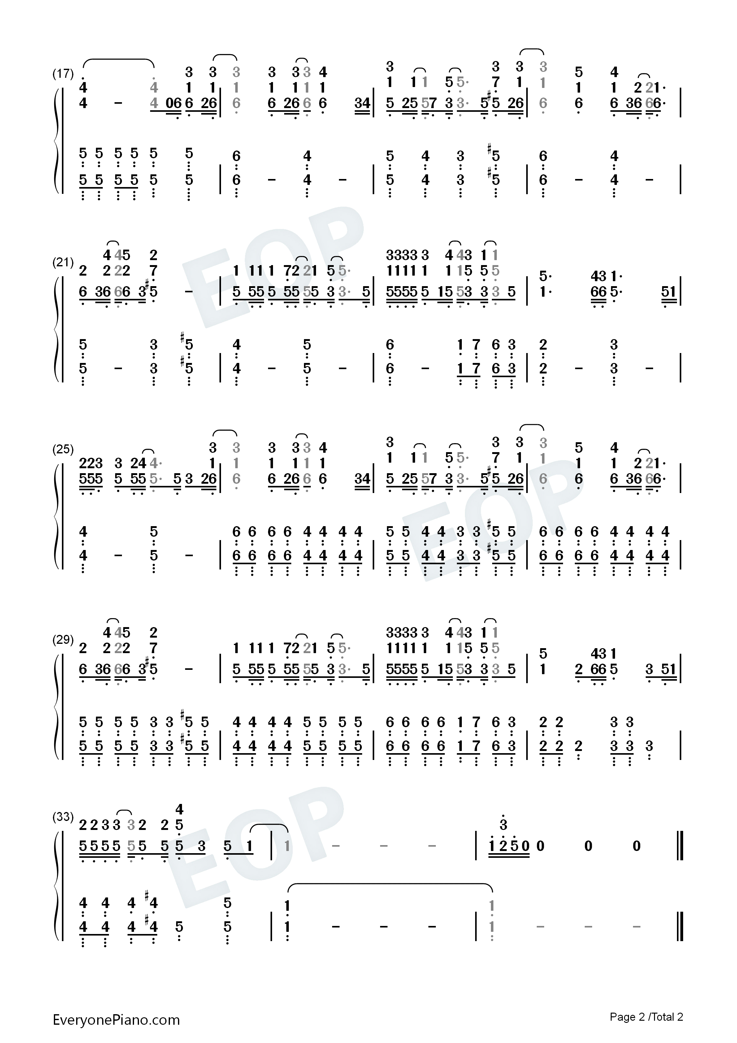 LET_IT_OUT钢琴简谱_福原美穂演唱