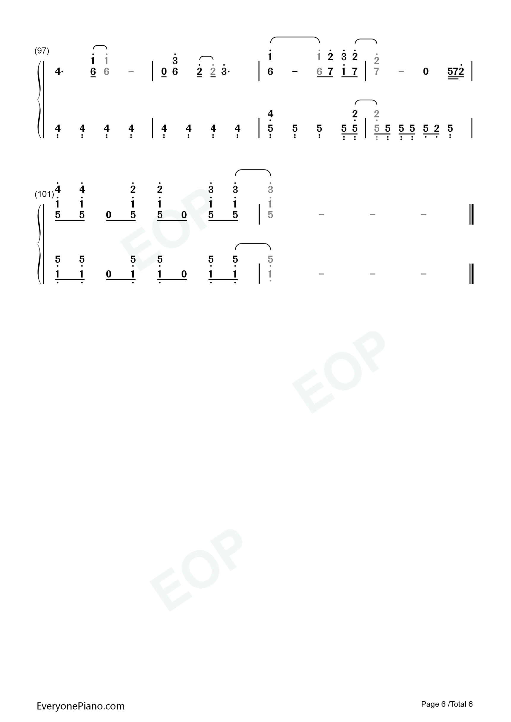 愛でした。钢琴简谱_関ジャニ∞演唱