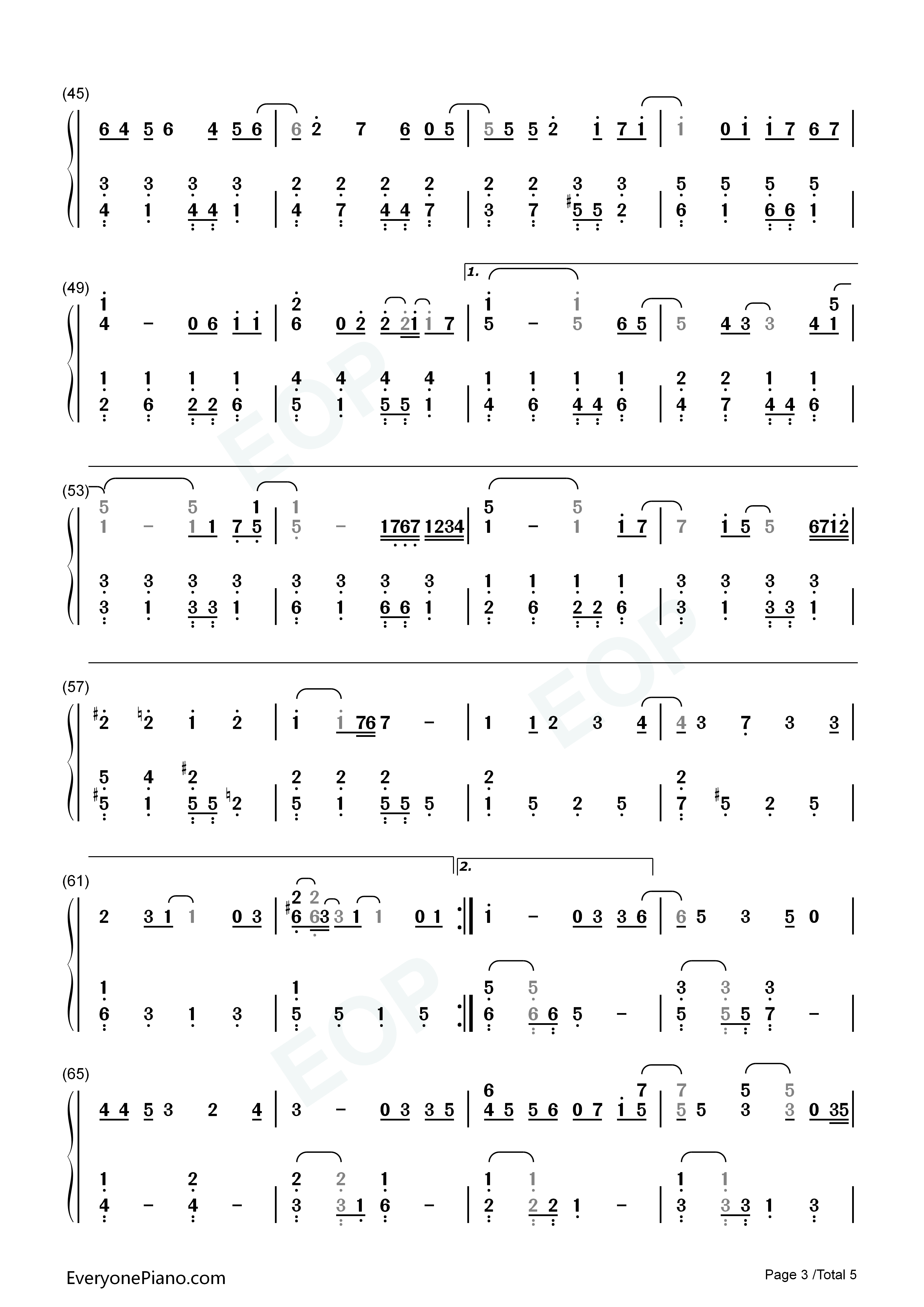 Road_to_Glory钢琴简谱_岚演唱