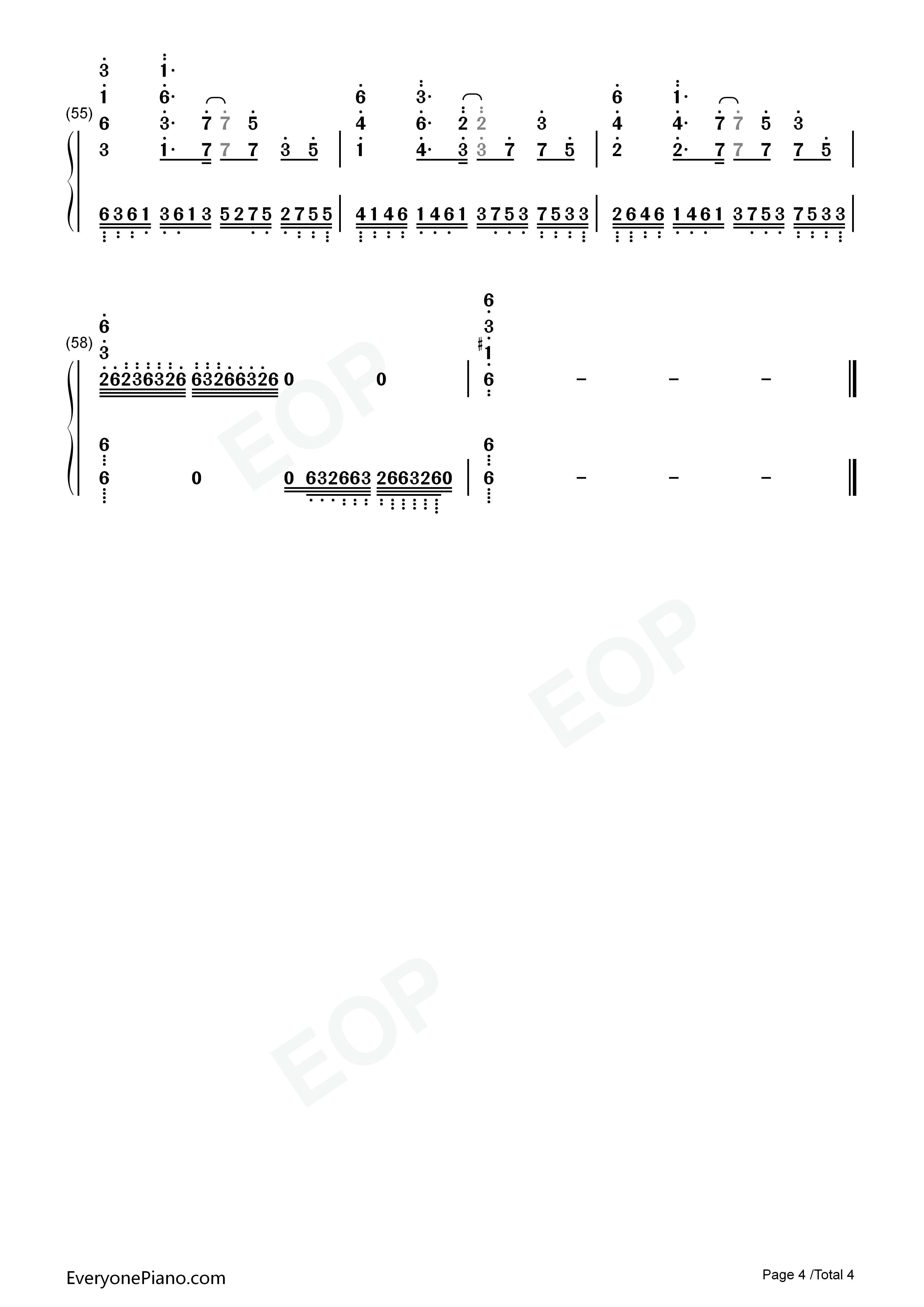 约束の绊钢琴简谱_妖梦讨伐队(栗山未来(CV.种田梨沙)、名瀬美月(CV.茅原実里)、新堂爱(CV.山冈ゆり))演唱