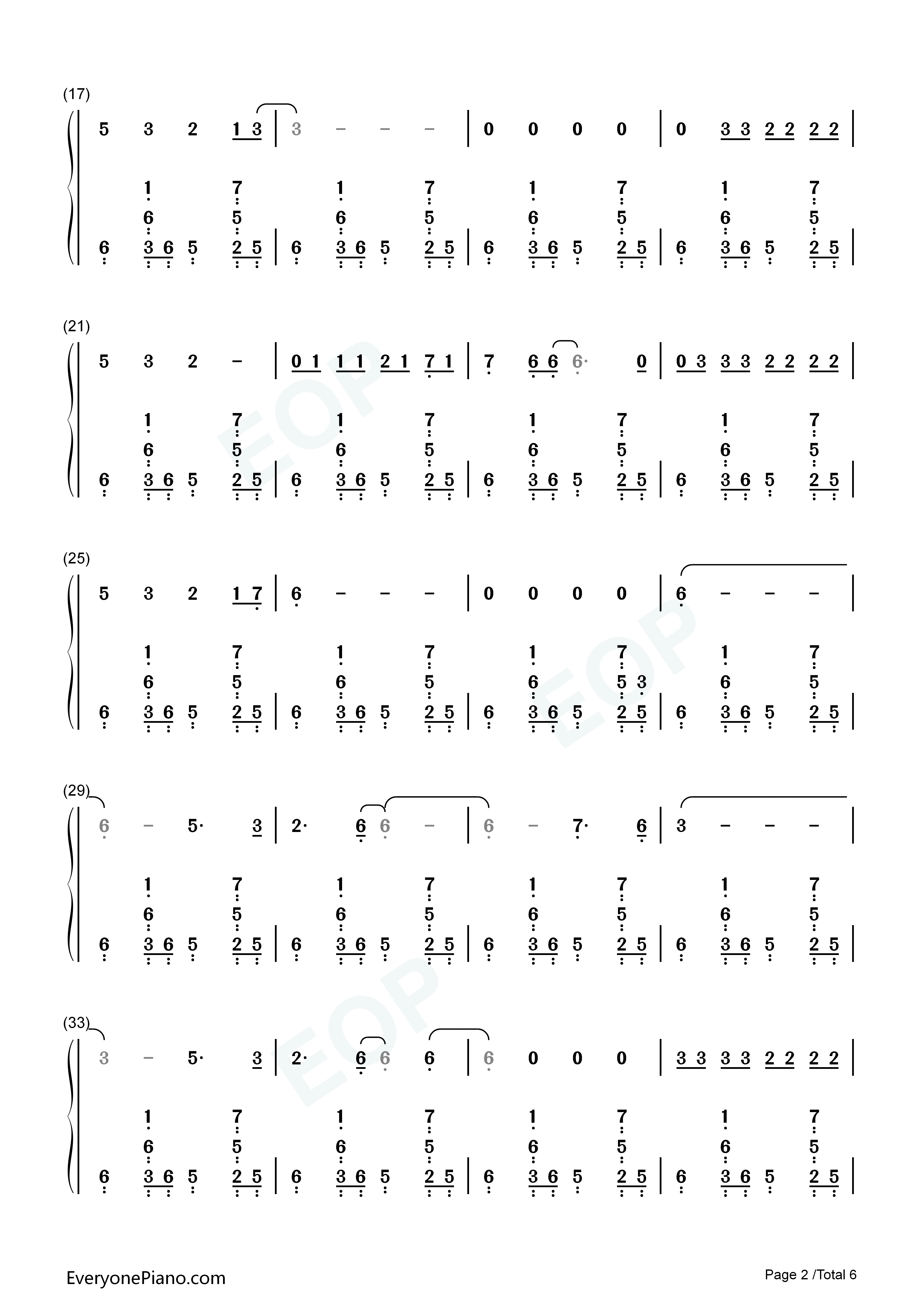 Somebody_That_I_Used_to_Know钢琴简谱_Gotye_&_Kimbra演唱