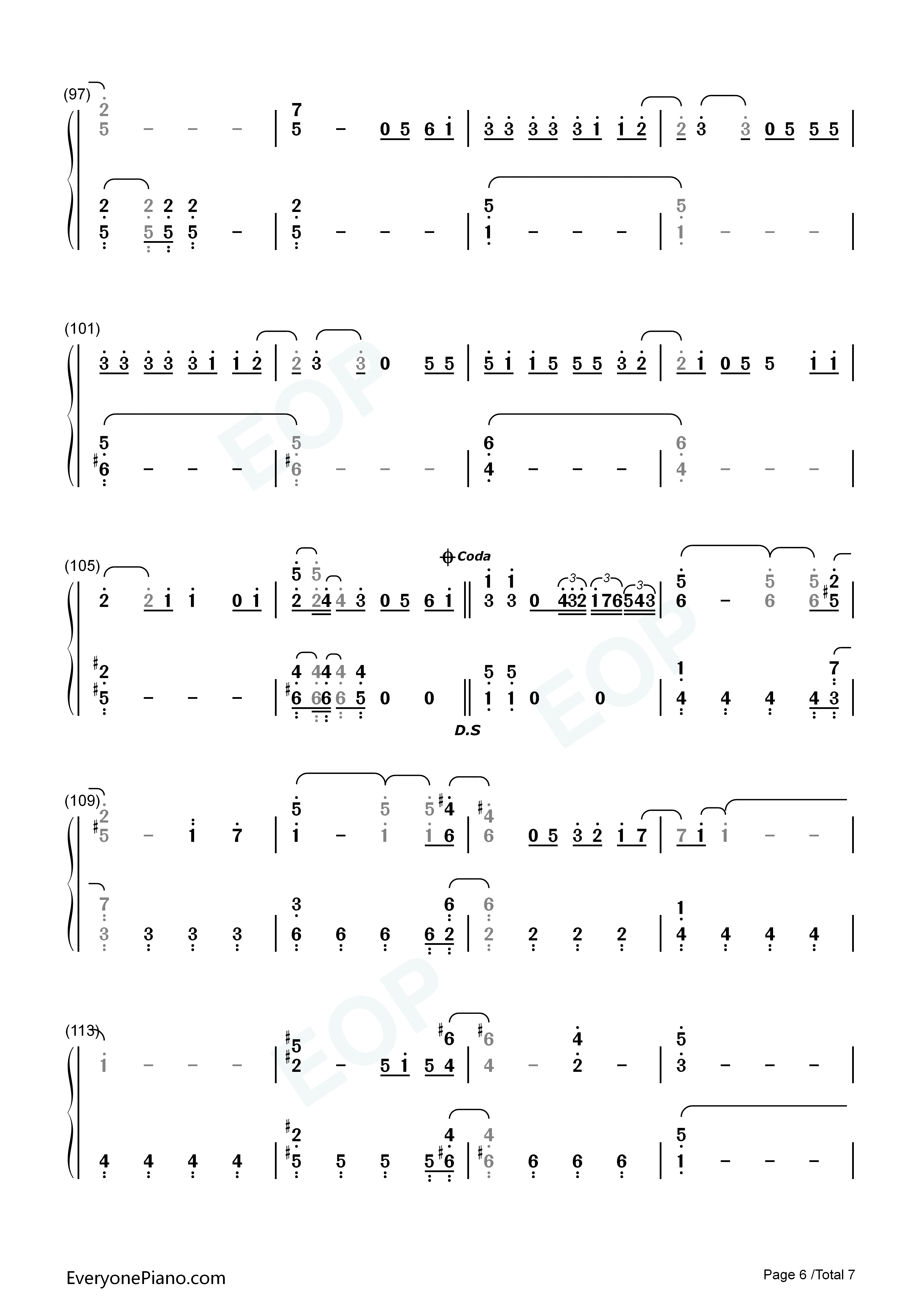 ココロ空モヨウ钢琴简谱_関ジャニ∞演唱