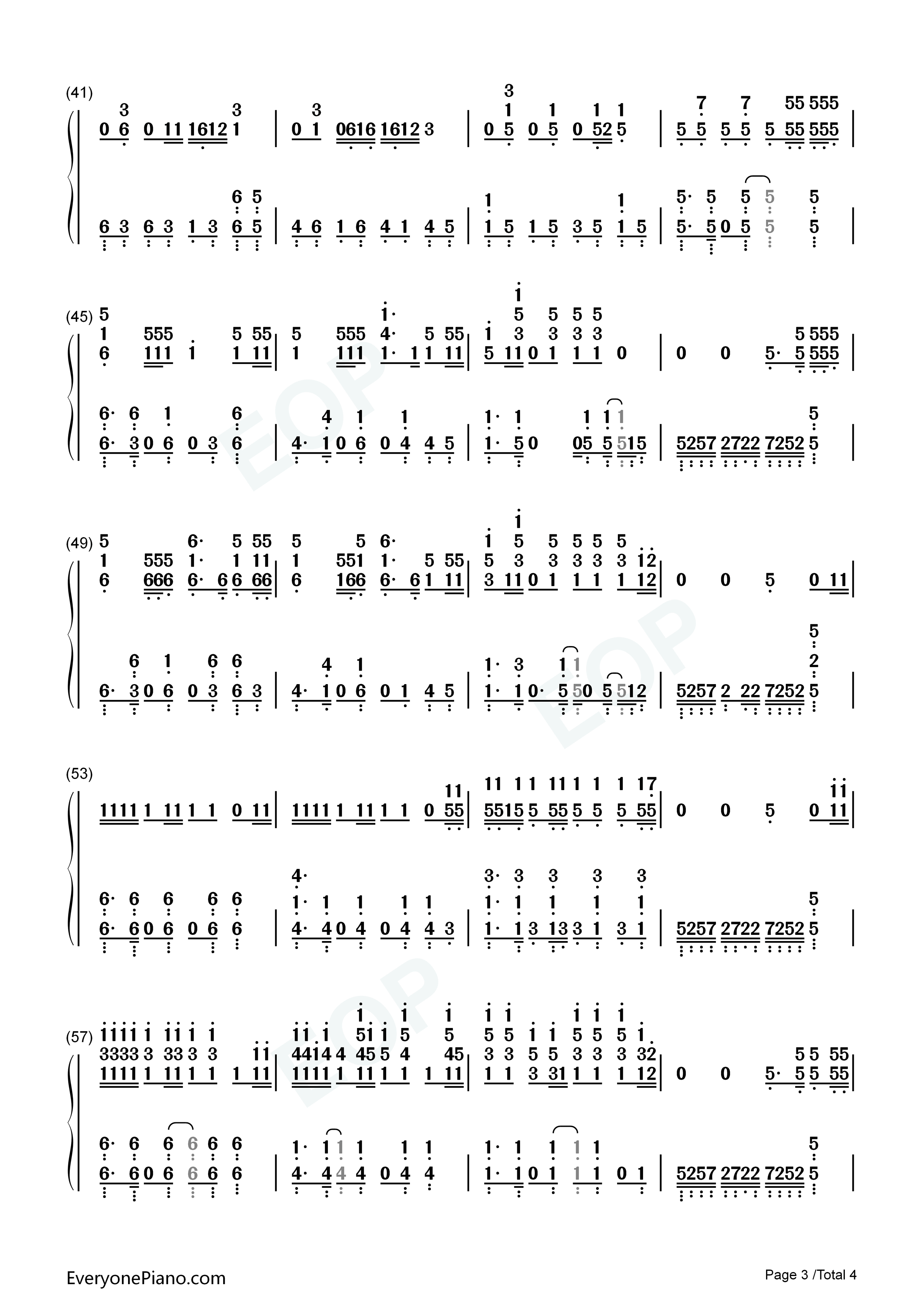 Just_a_Dream钢琴简谱_Nelly演唱