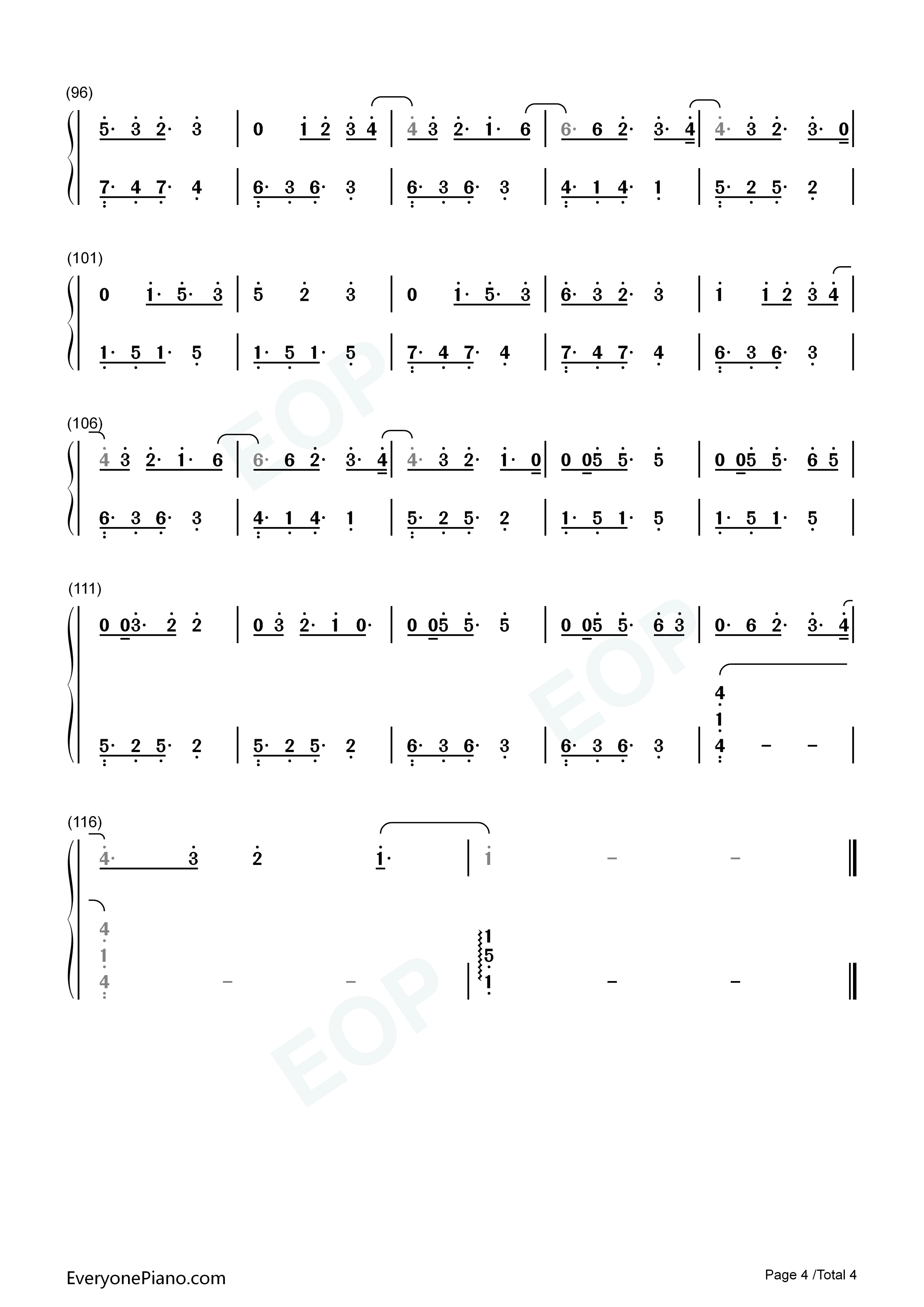 Half_a_Heart钢琴简谱_One_Direction演唱