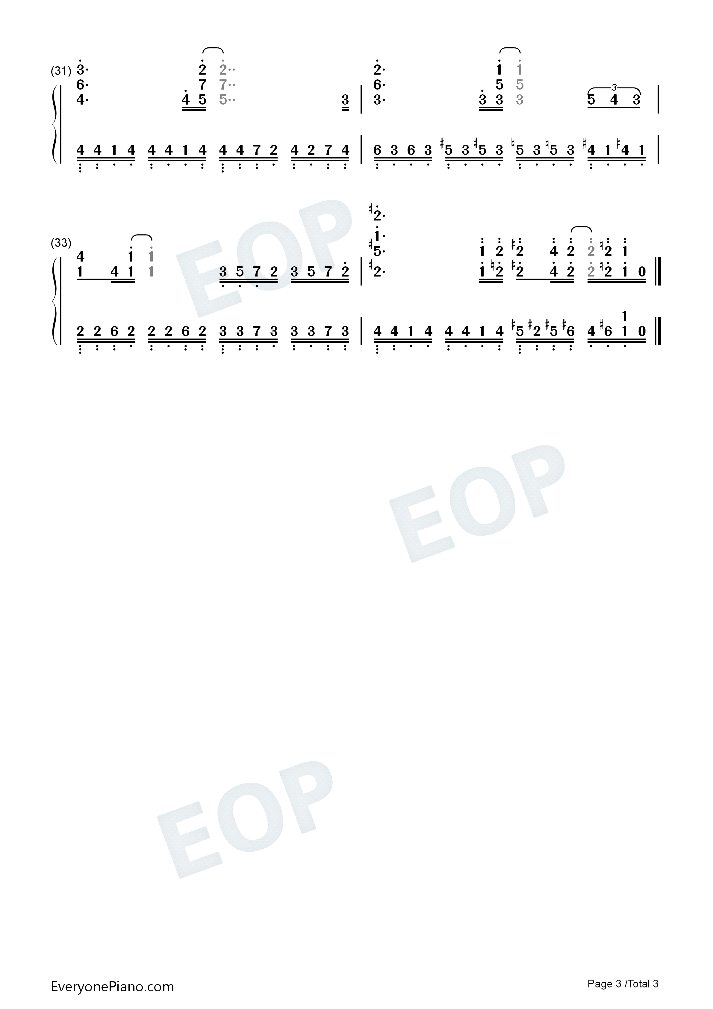 ハートリアライズ钢琴简谱_Tia演唱