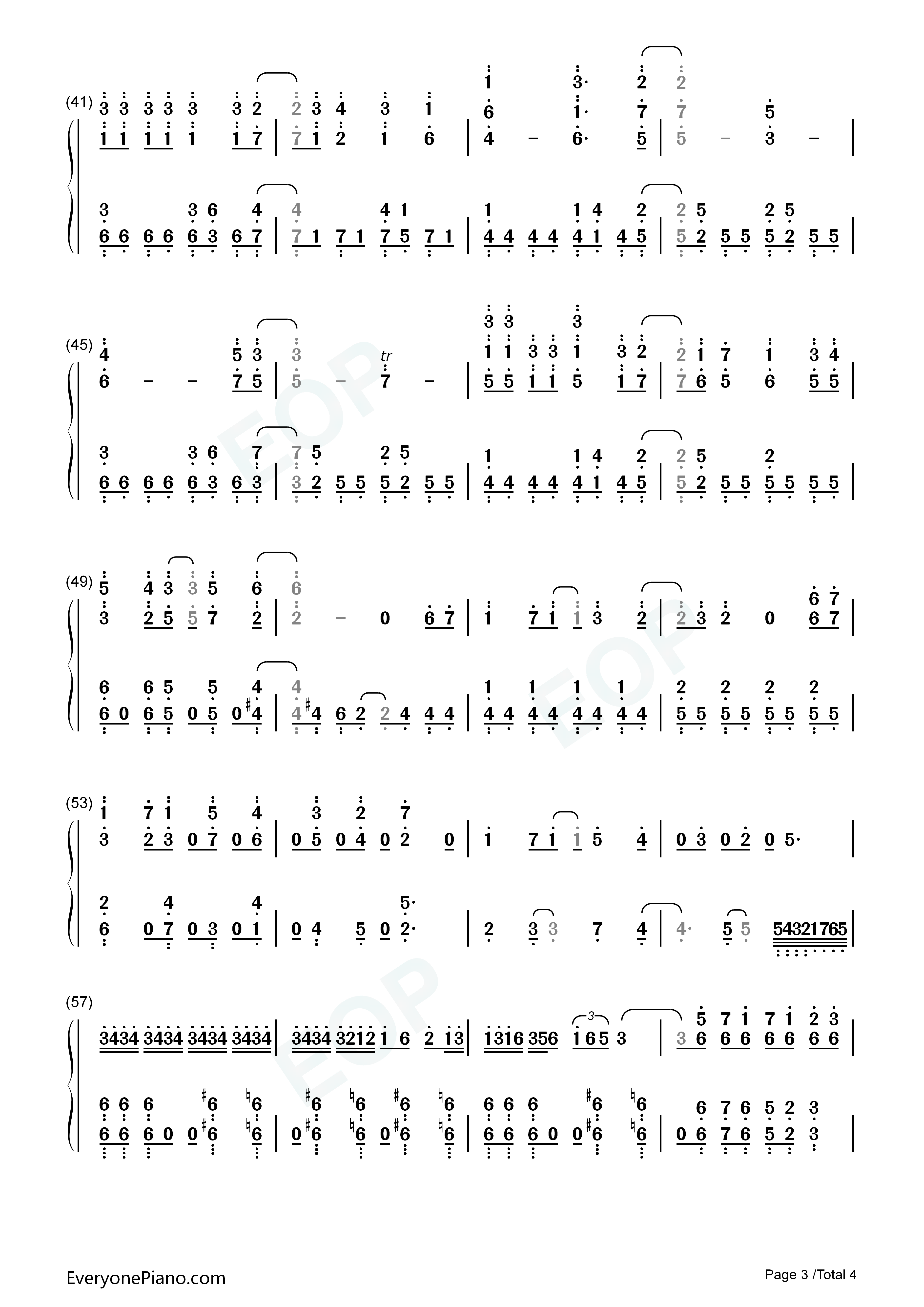 Anicca钢琴简谱_原田瞳演唱