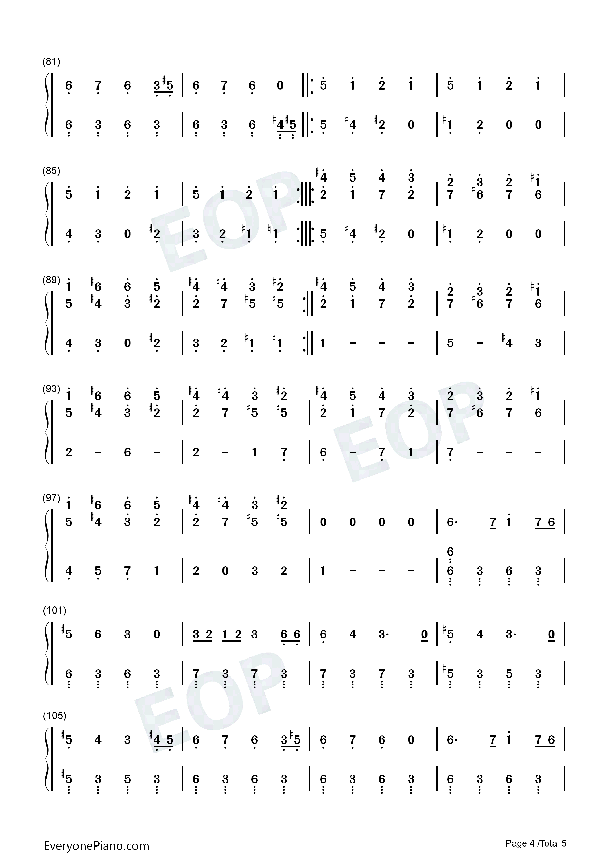 雨降る街にて風船は悪魔と踊る钢琴简谱_初音ミク演唱