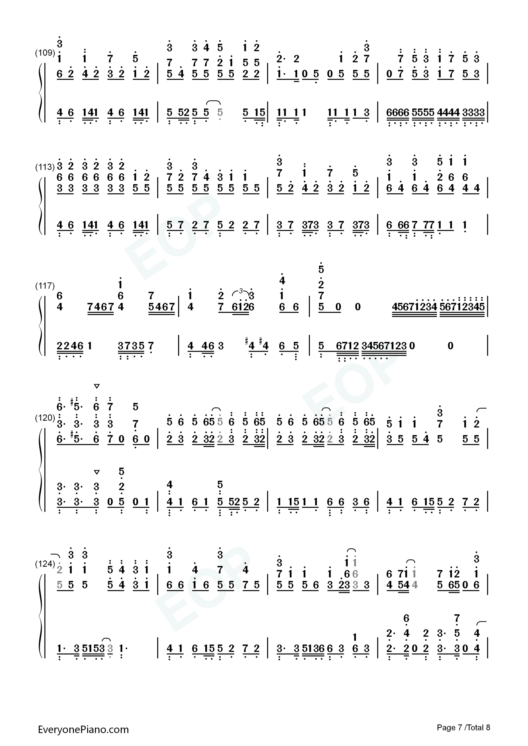 Happy_Girl钢琴简谱_喜多村英梨演唱