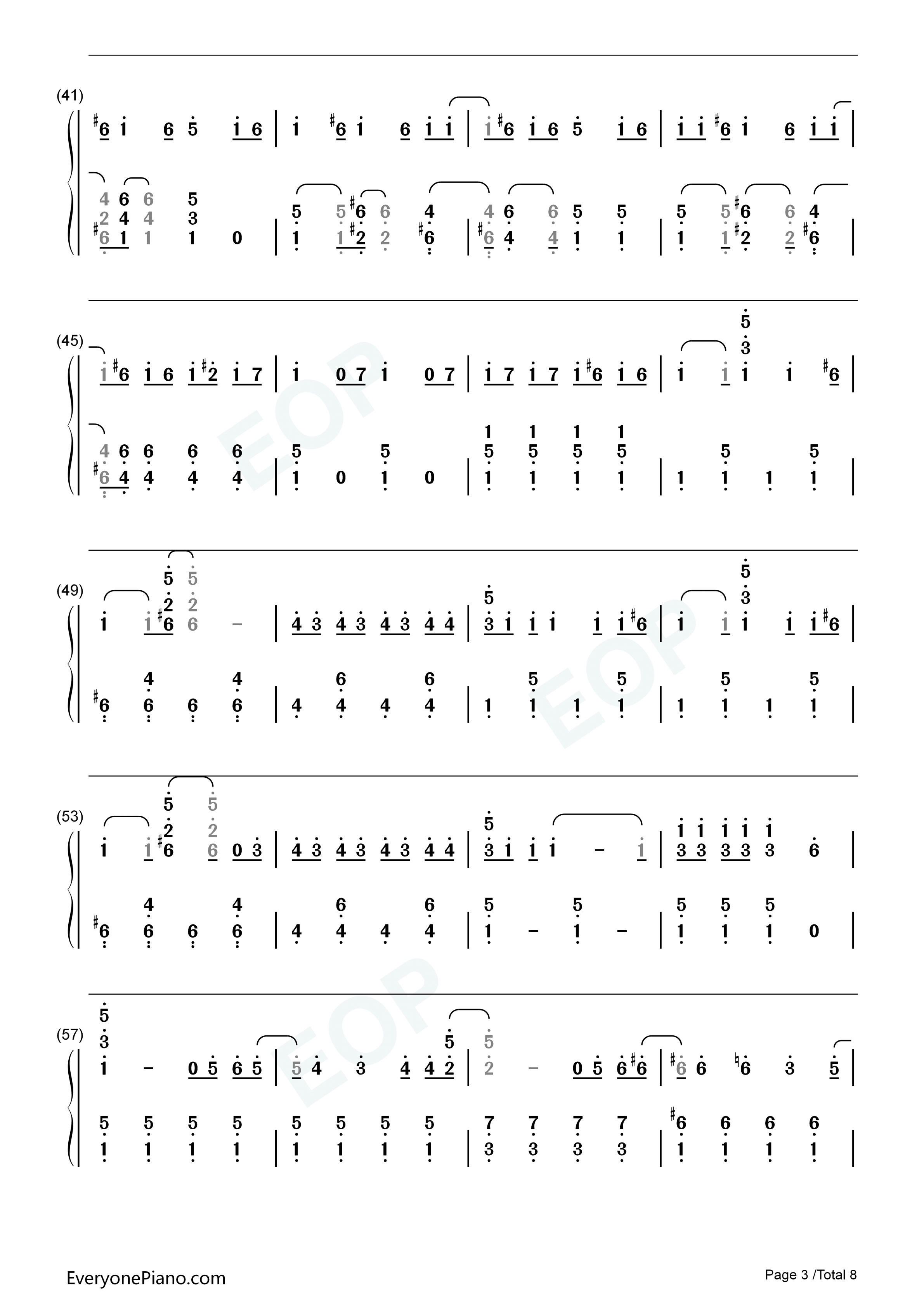 T.W.L钢琴简谱_関ジャニ∞演唱