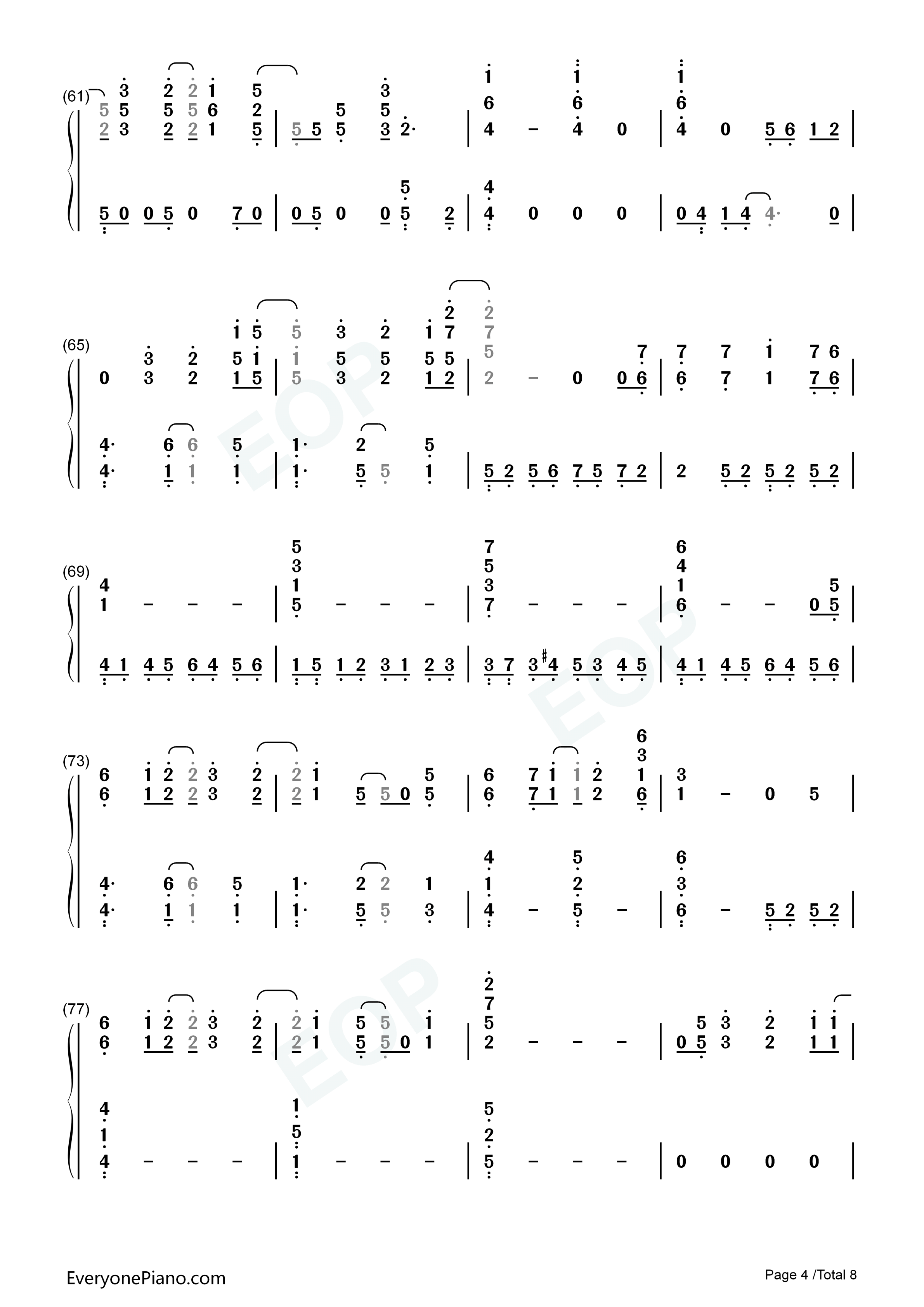 Fireflies钢琴简谱_Owl_City演唱