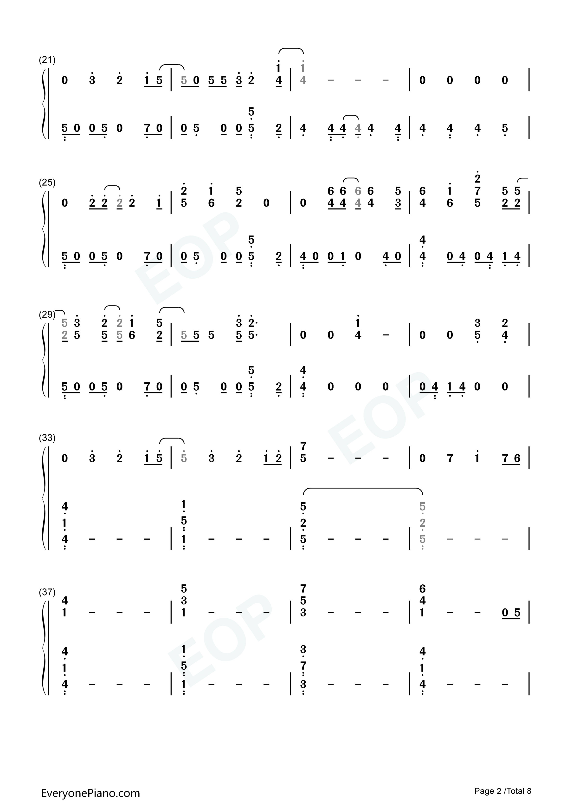 Fireflies钢琴简谱_Owl_City演唱