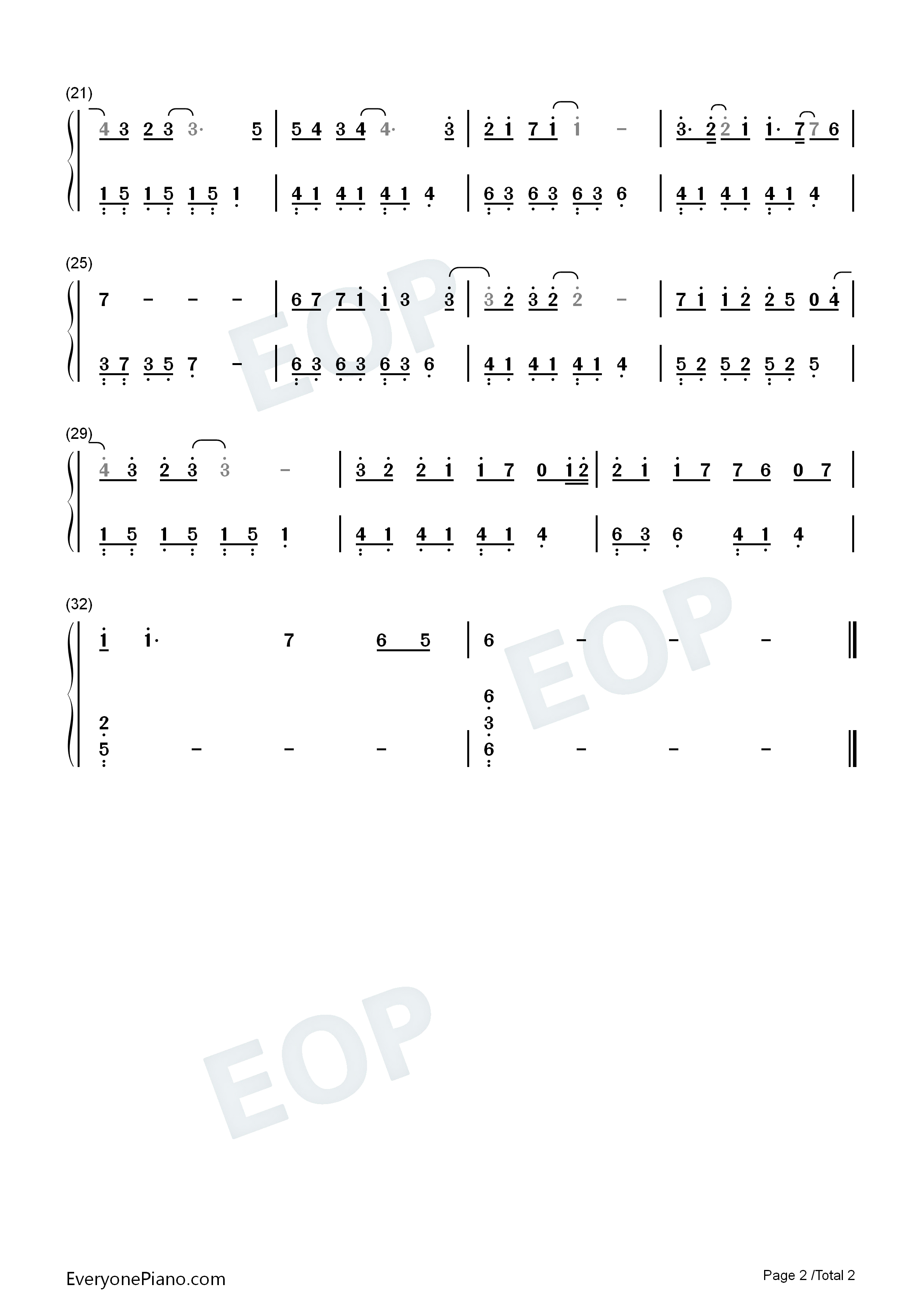 难得有情人钢琴简谱_关淑怡演唱