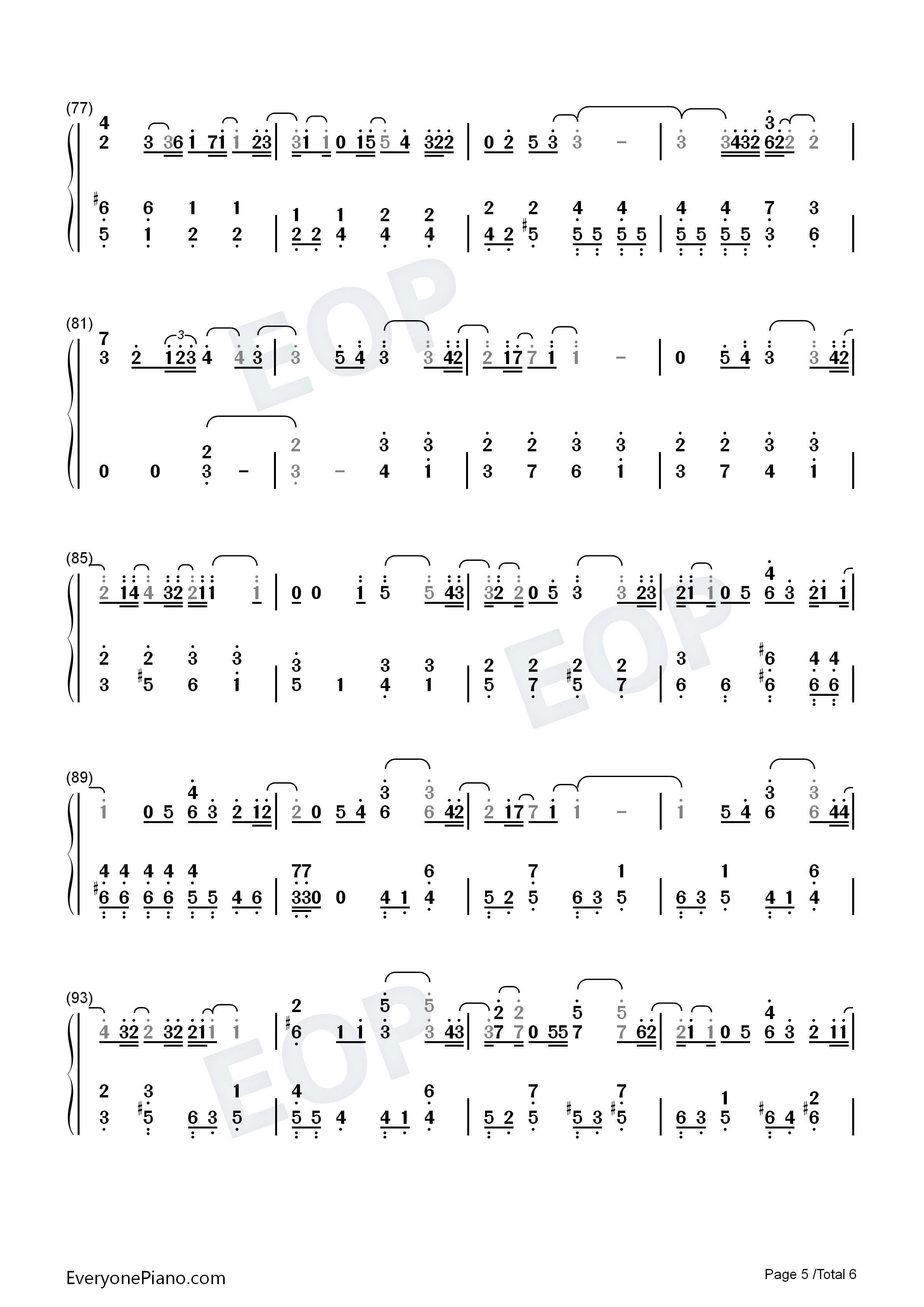 Belief_～春を待つ君へ～钢琴简谱_flumpool×Mayday演唱