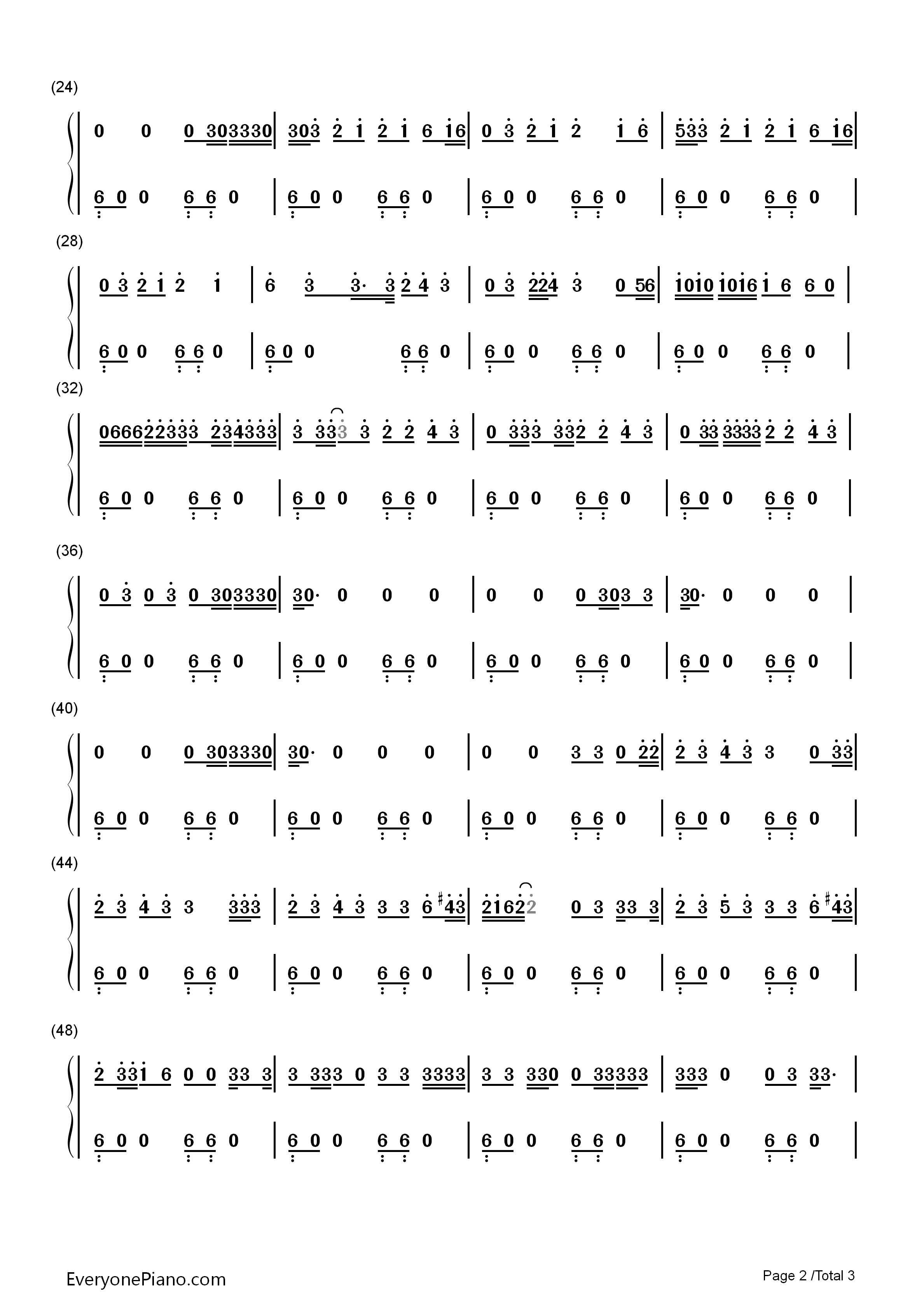 Talk_Dirty钢琴简谱_Jason_Derulo演唱