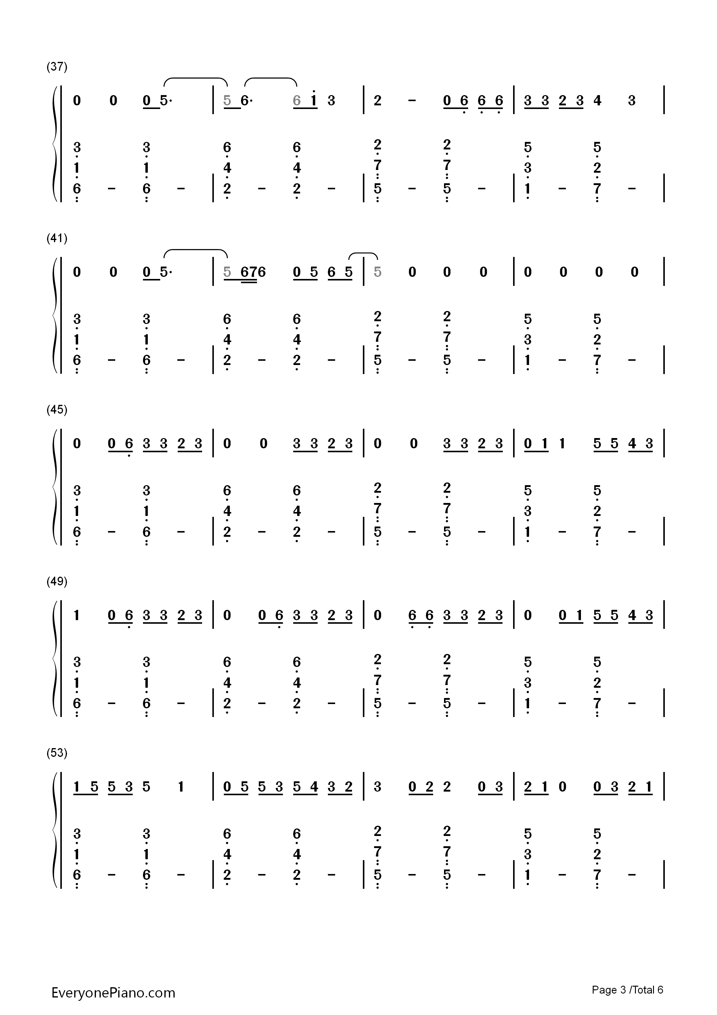 Can't_Remember_to_Forget_You钢琴简谱_Shakira_&_Rihanna演唱