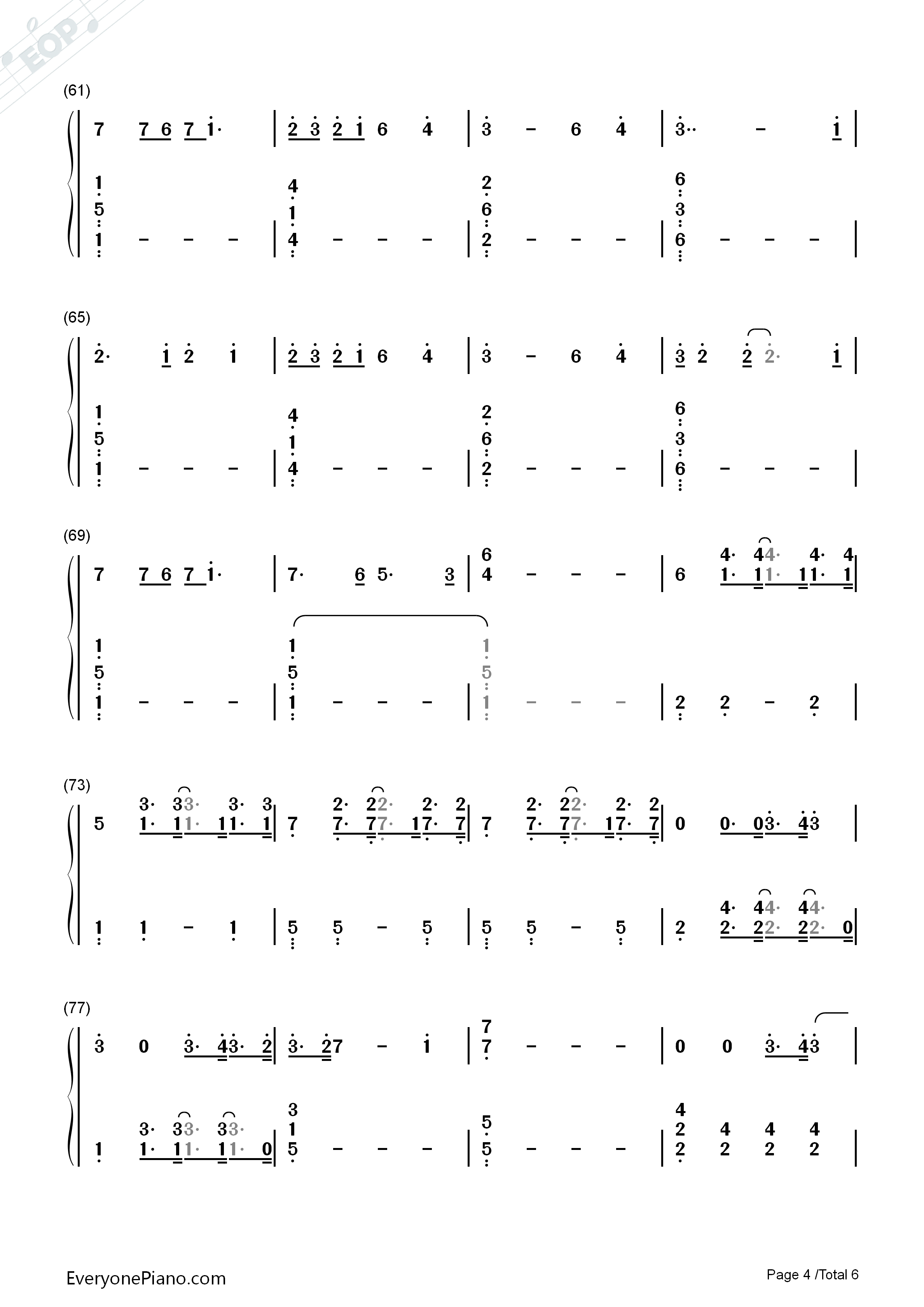 Sweater_Weather钢琴简谱_The_Neighbourhood演唱