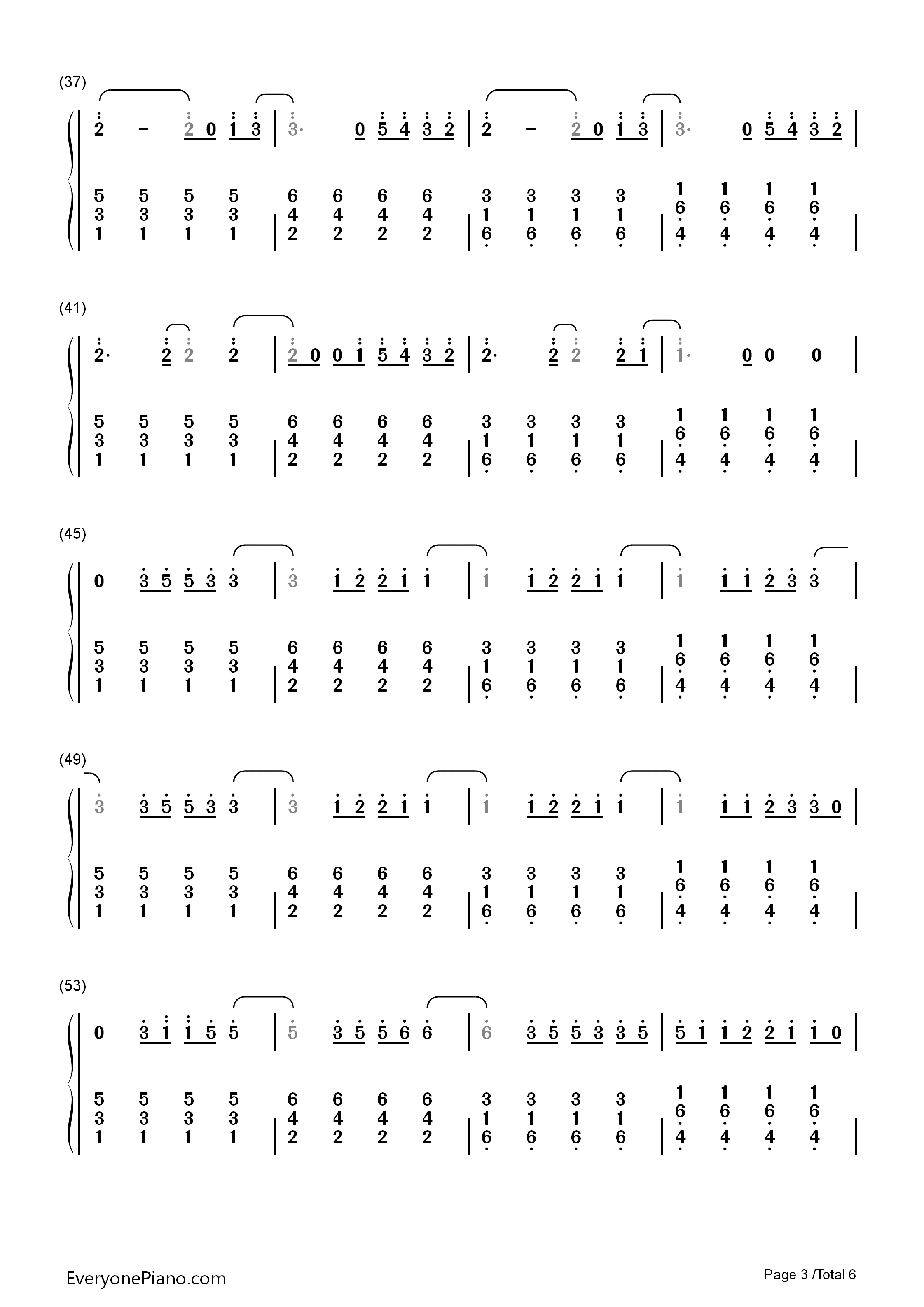 Firework钢琴简谱_Katy_Perry演唱