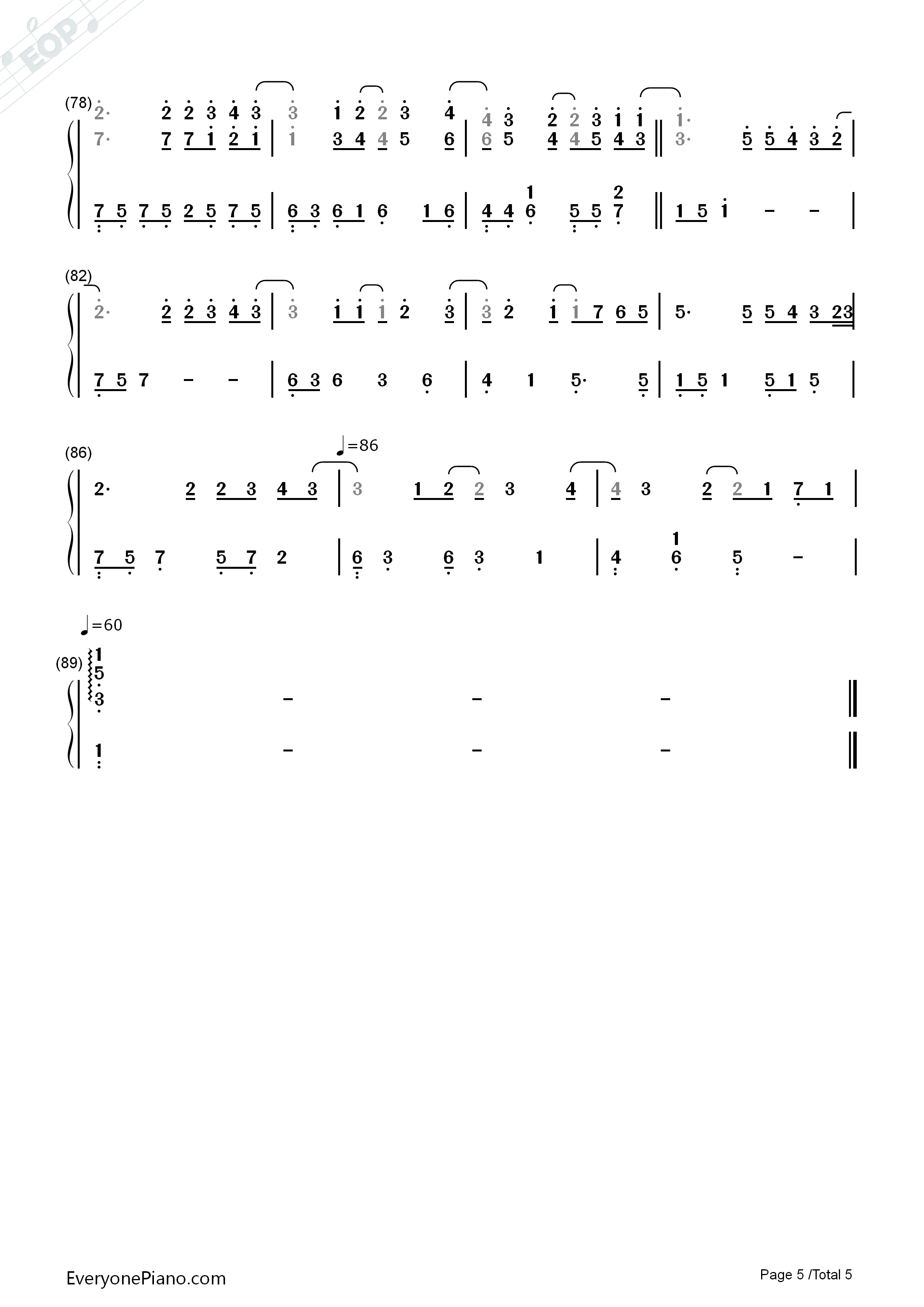 此情可待钢琴简谱_Richard_Marx演唱