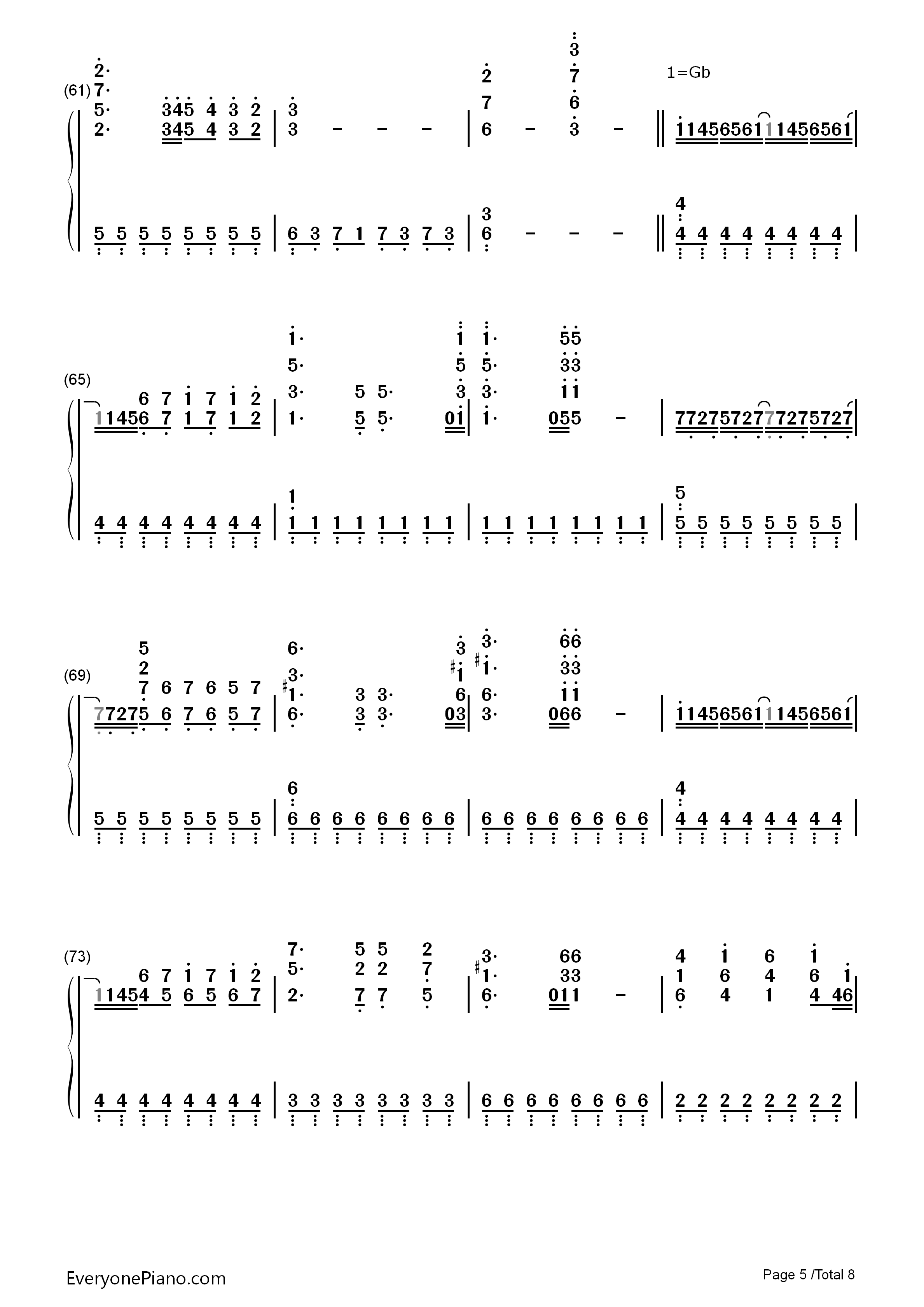 Vestige_钢琴简谱_T.M._Revolution演唱