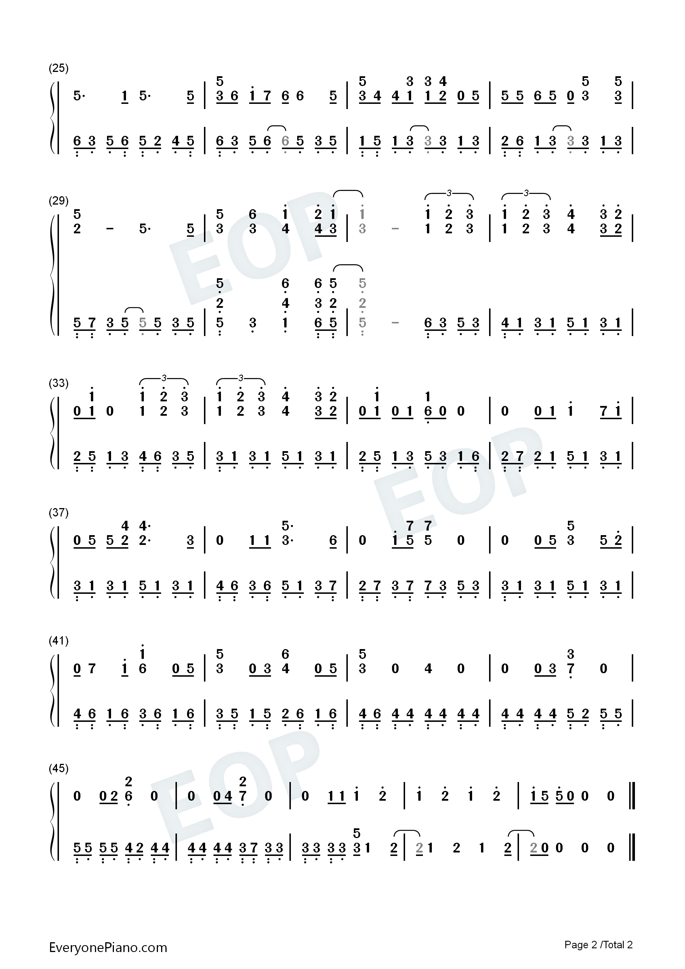 青い栞钢琴简谱_Galileo_Galilei演唱