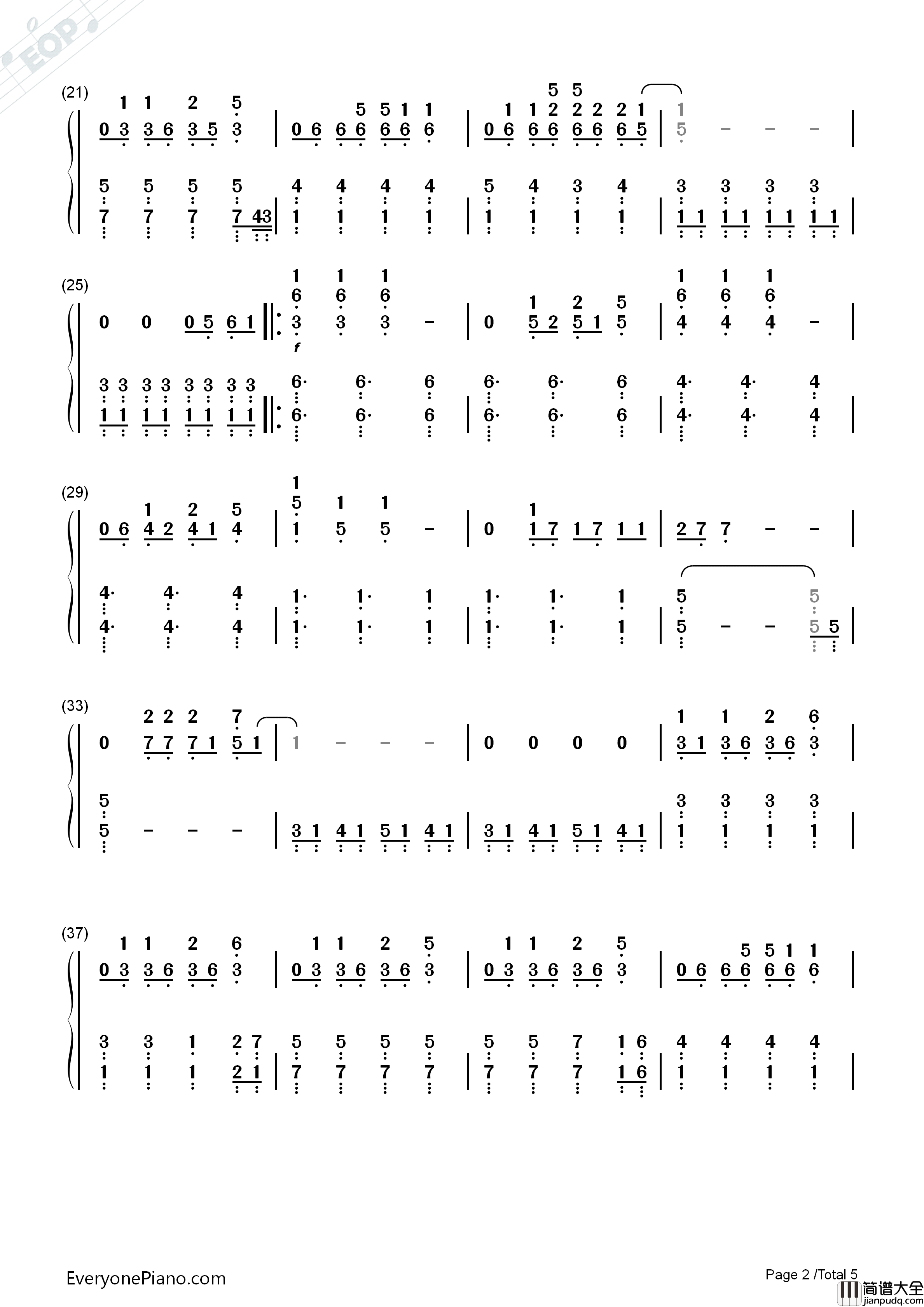 Wings钢琴简谱_Birdy演唱