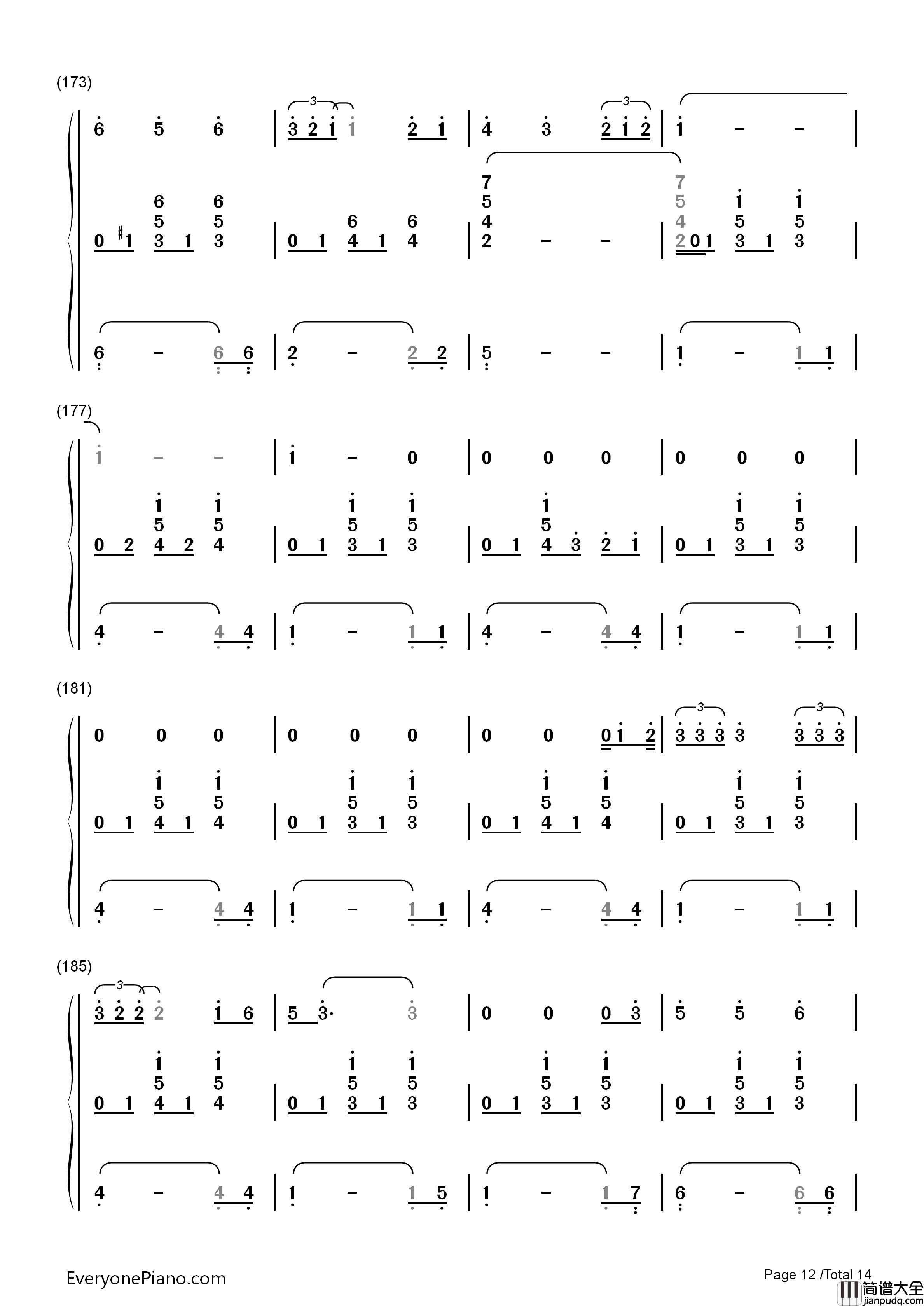 トイレの神様钢琴简谱_植村花菜演唱