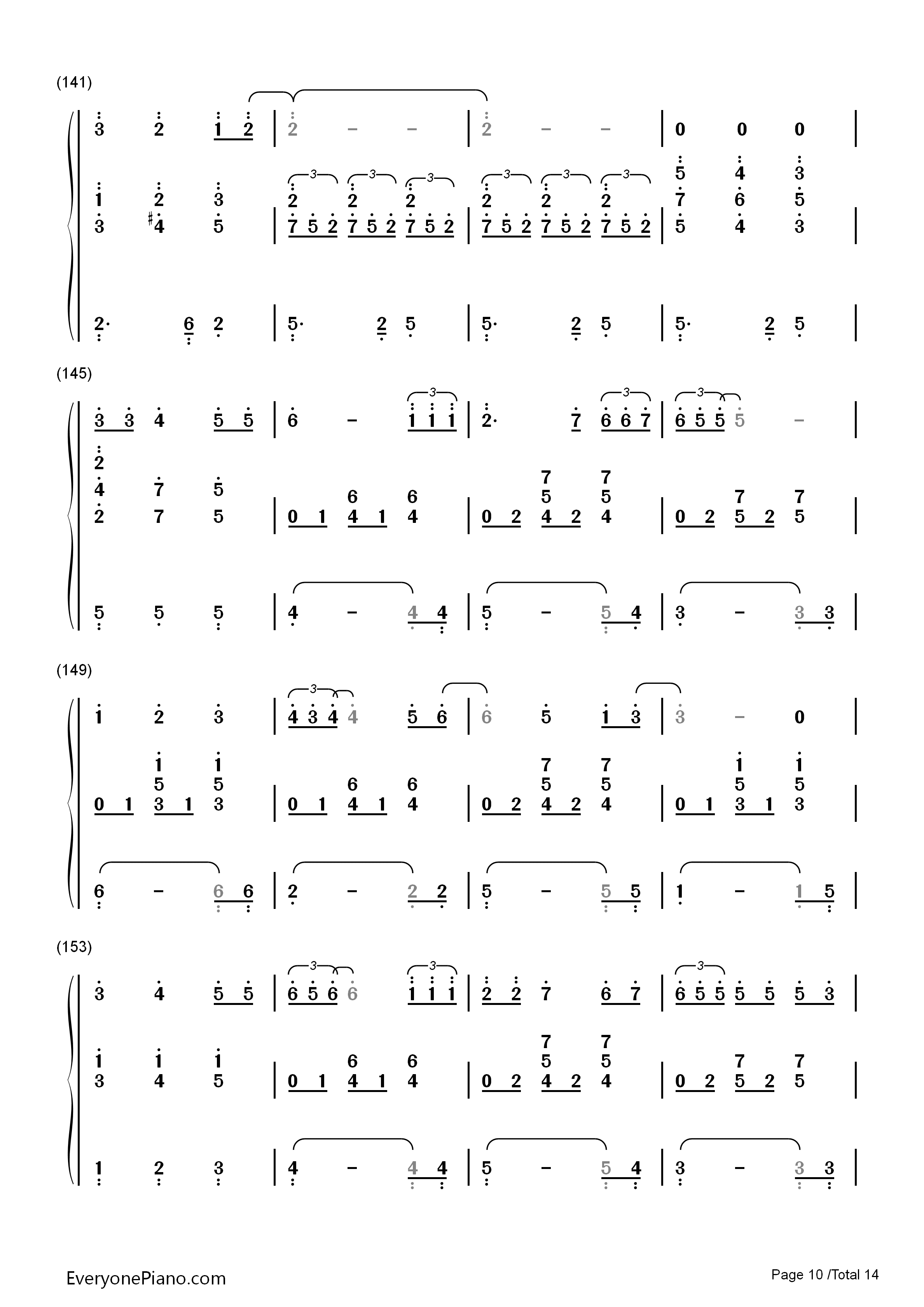 トイレの神様钢琴简谱_植村花菜演唱