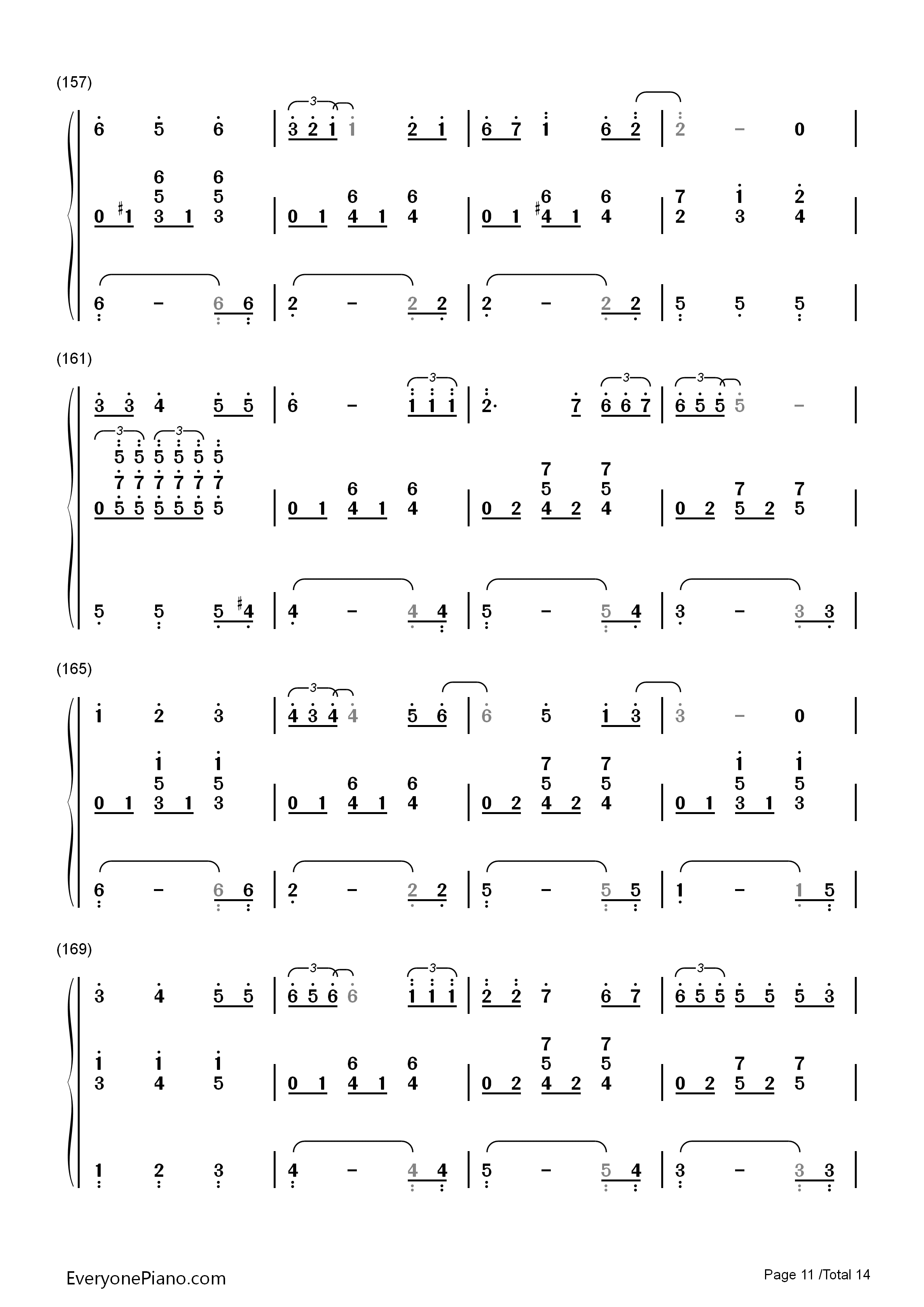 トイレの神様钢琴简谱_植村花菜演唱