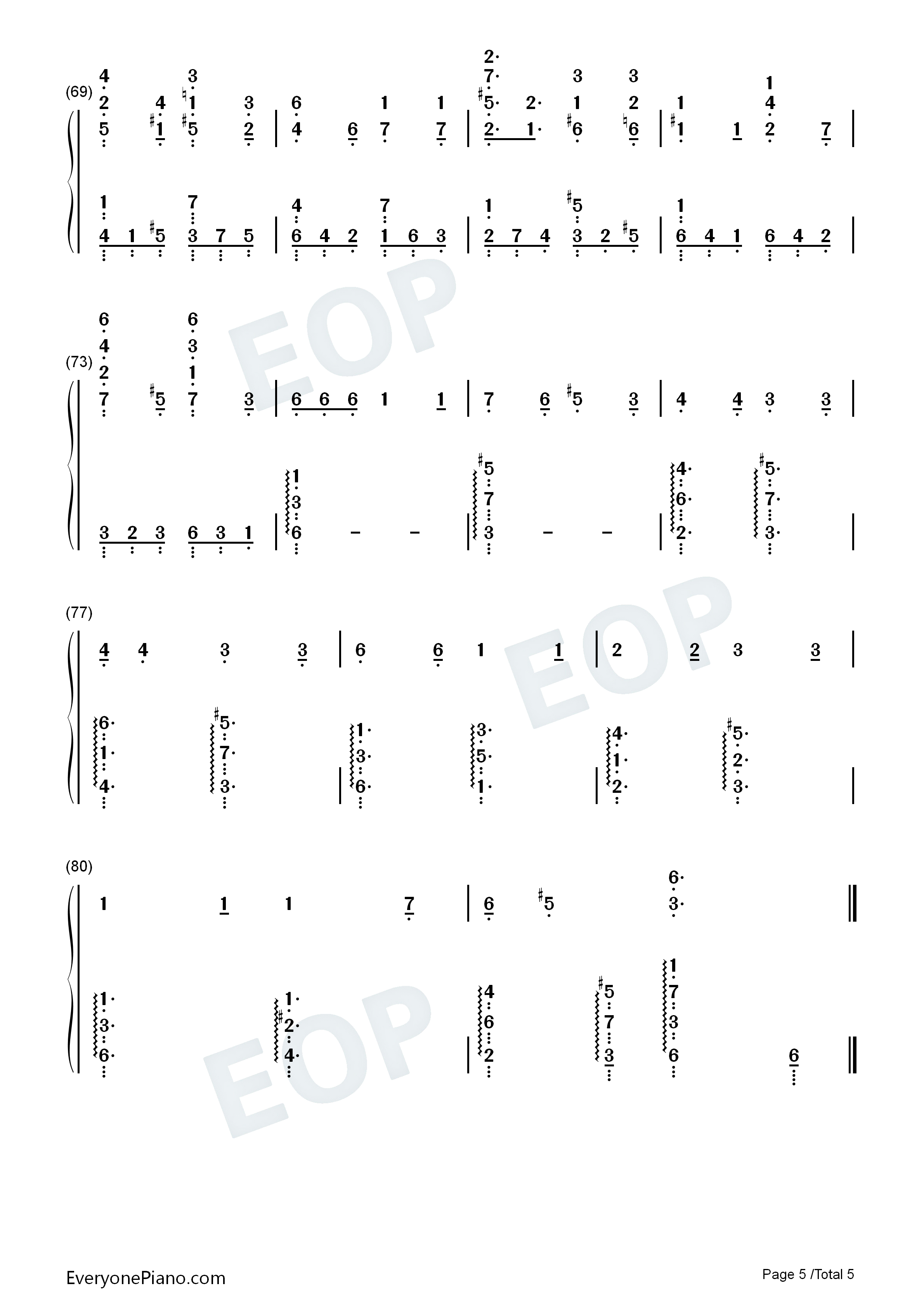 Far_over_the_Misty_Mountains_Cold钢琴简谱_Tolkien演唱
