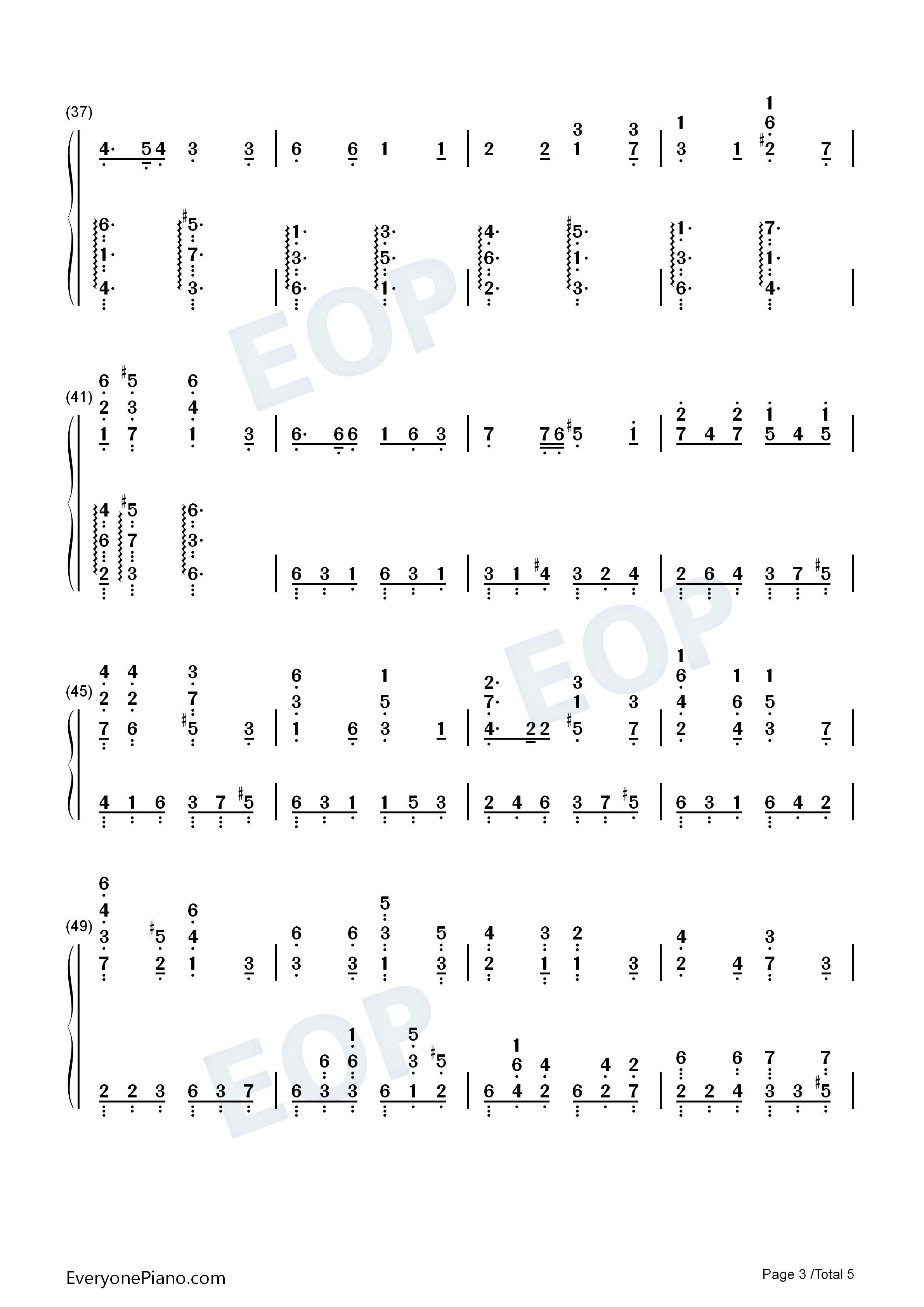 Far_over_the_Misty_Mountains_Cold钢琴简谱_Tolkien演唱