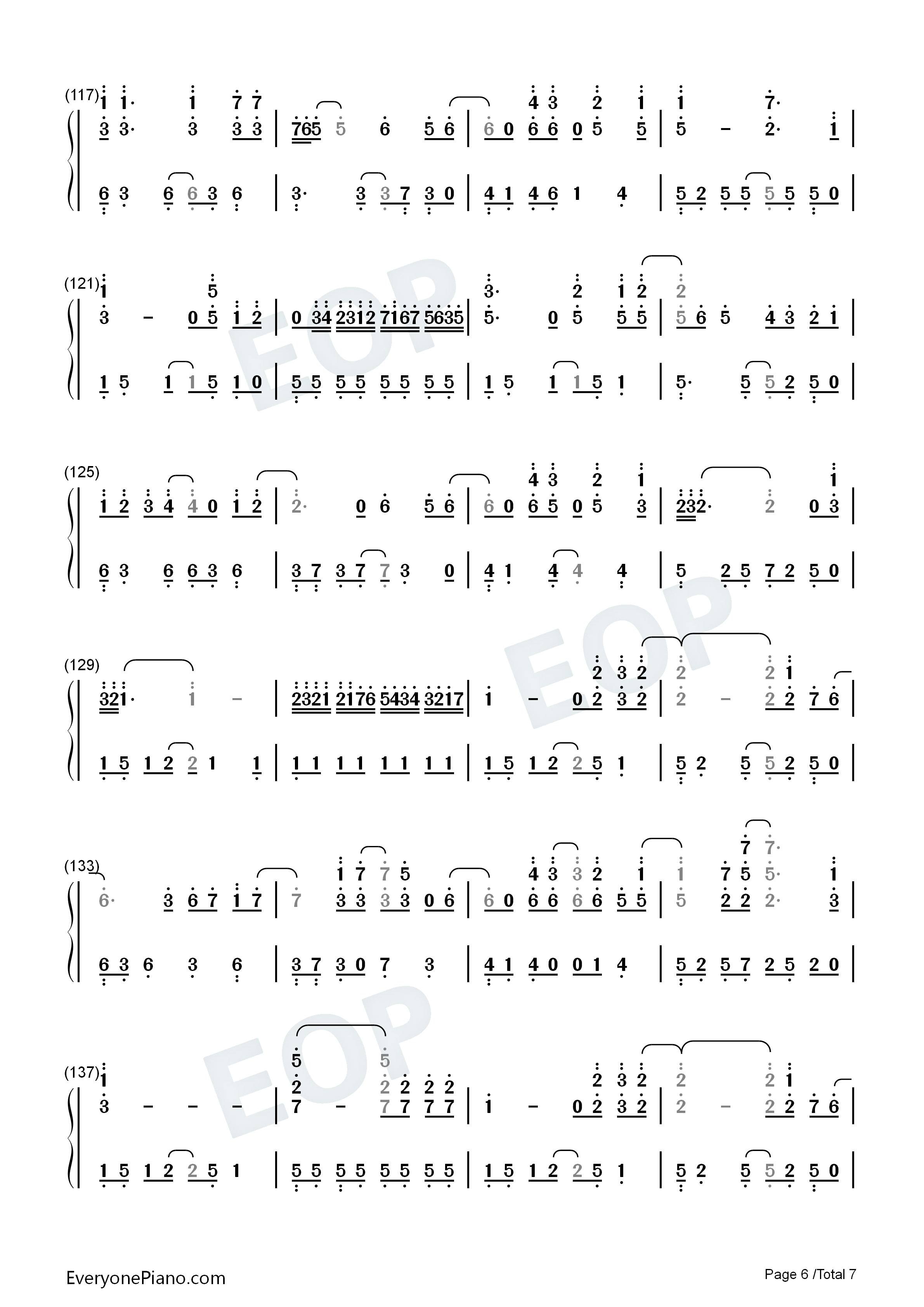 To_Love_You_More钢琴简谱_Celine_Dion演唱