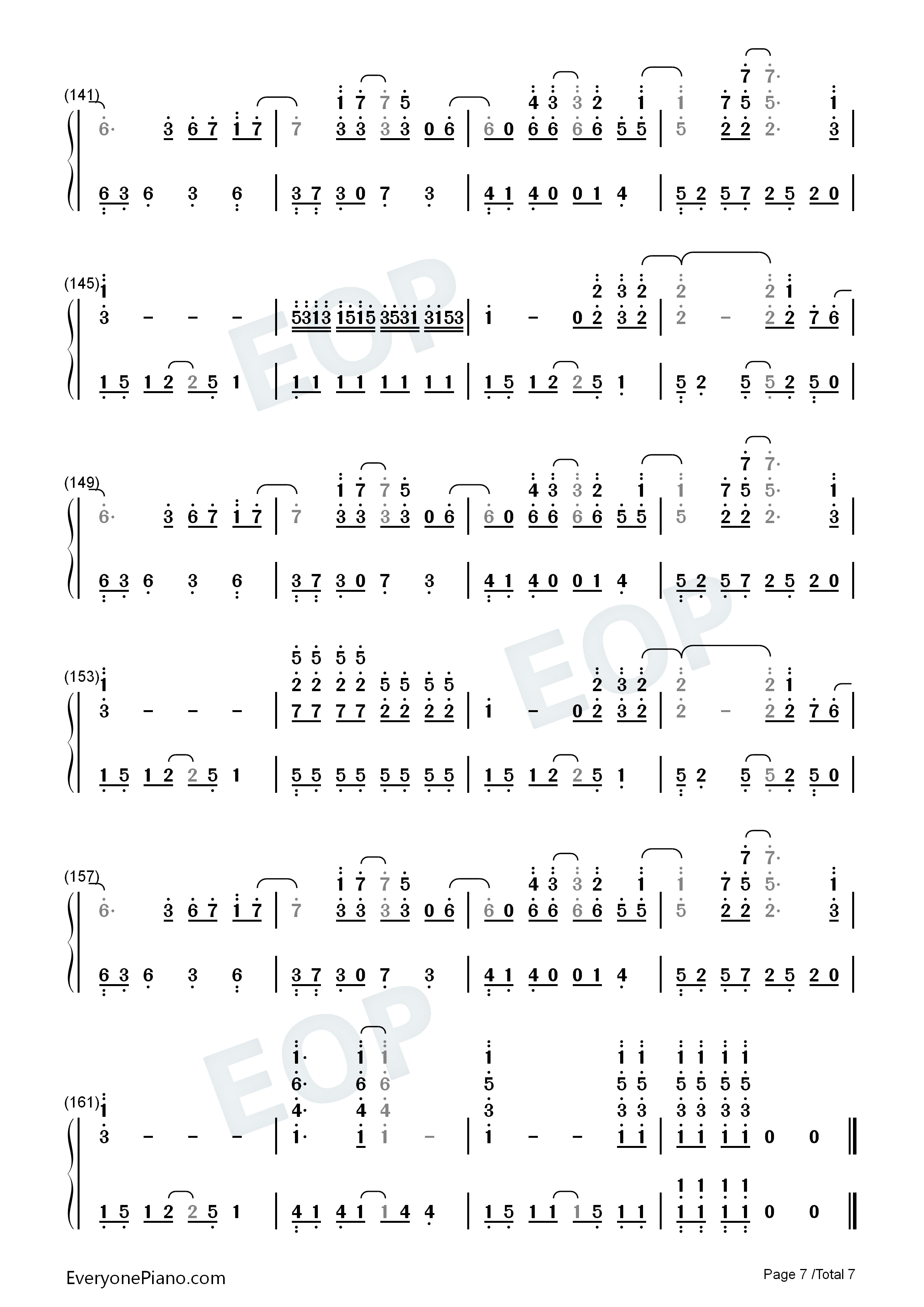 To_Love_You_More钢琴简谱_Celine_Dion演唱