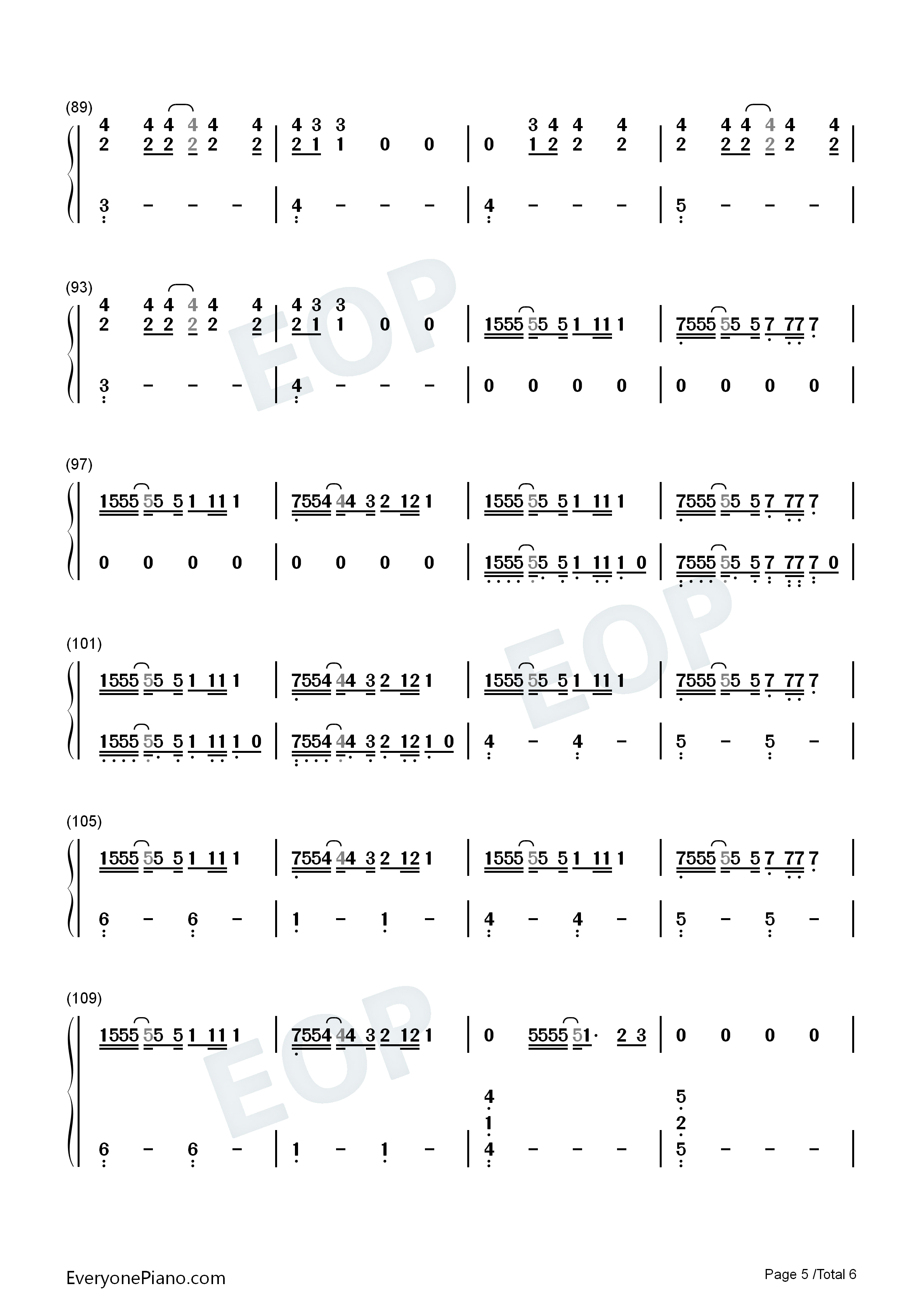 Forever钢琴简谱_Haim演唱