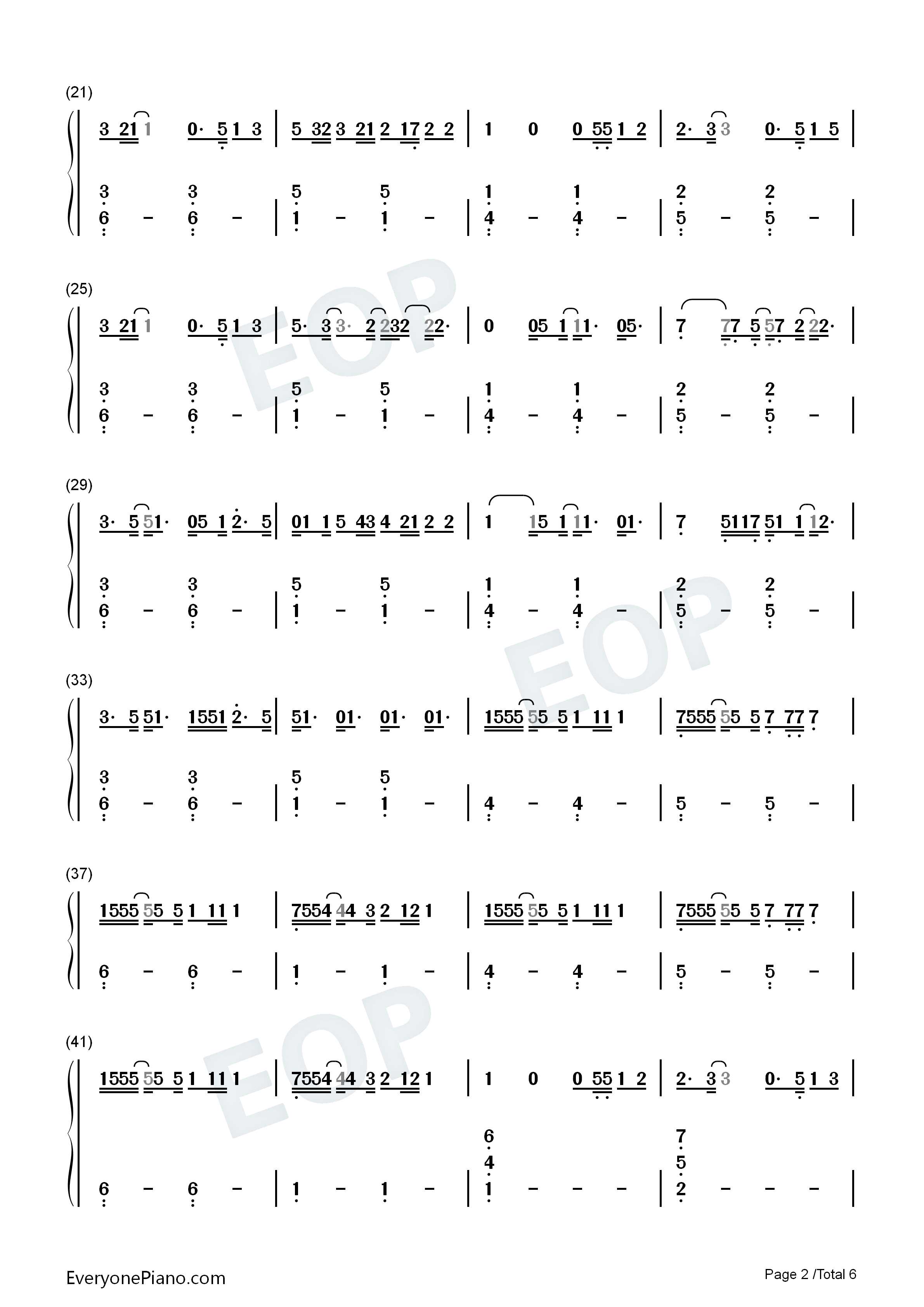 Forever钢琴简谱_Haim演唱